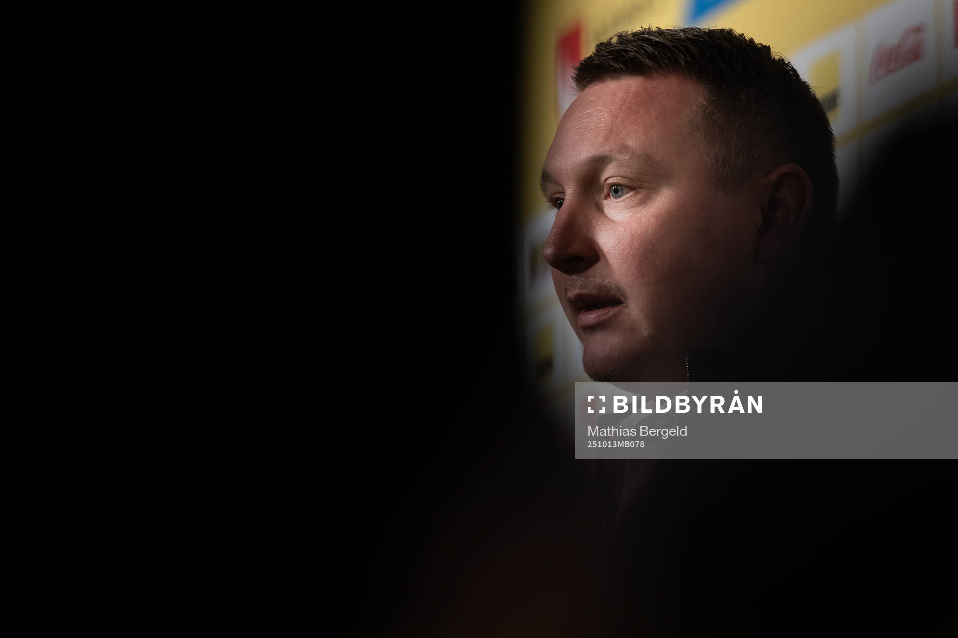 Kim Källström, Head of Football, is interviewed