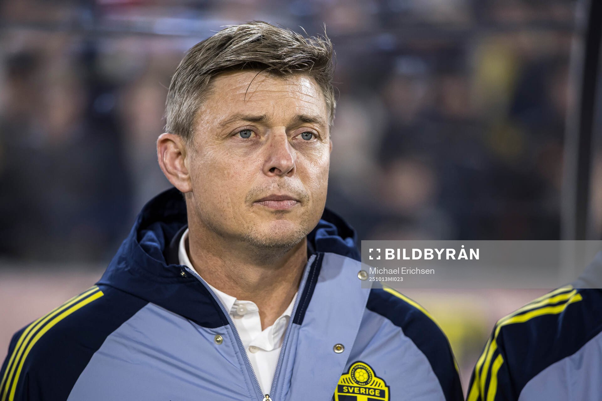 Head coach Jon Dahl Tomasson of Sweden