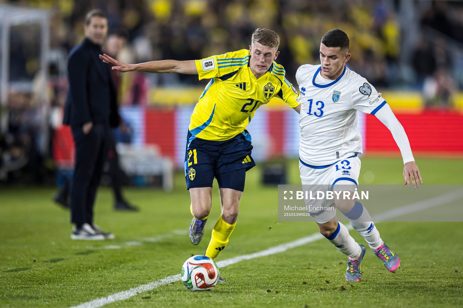 Alexander Bernhardsson of Sweden and Dion Gallapeni of