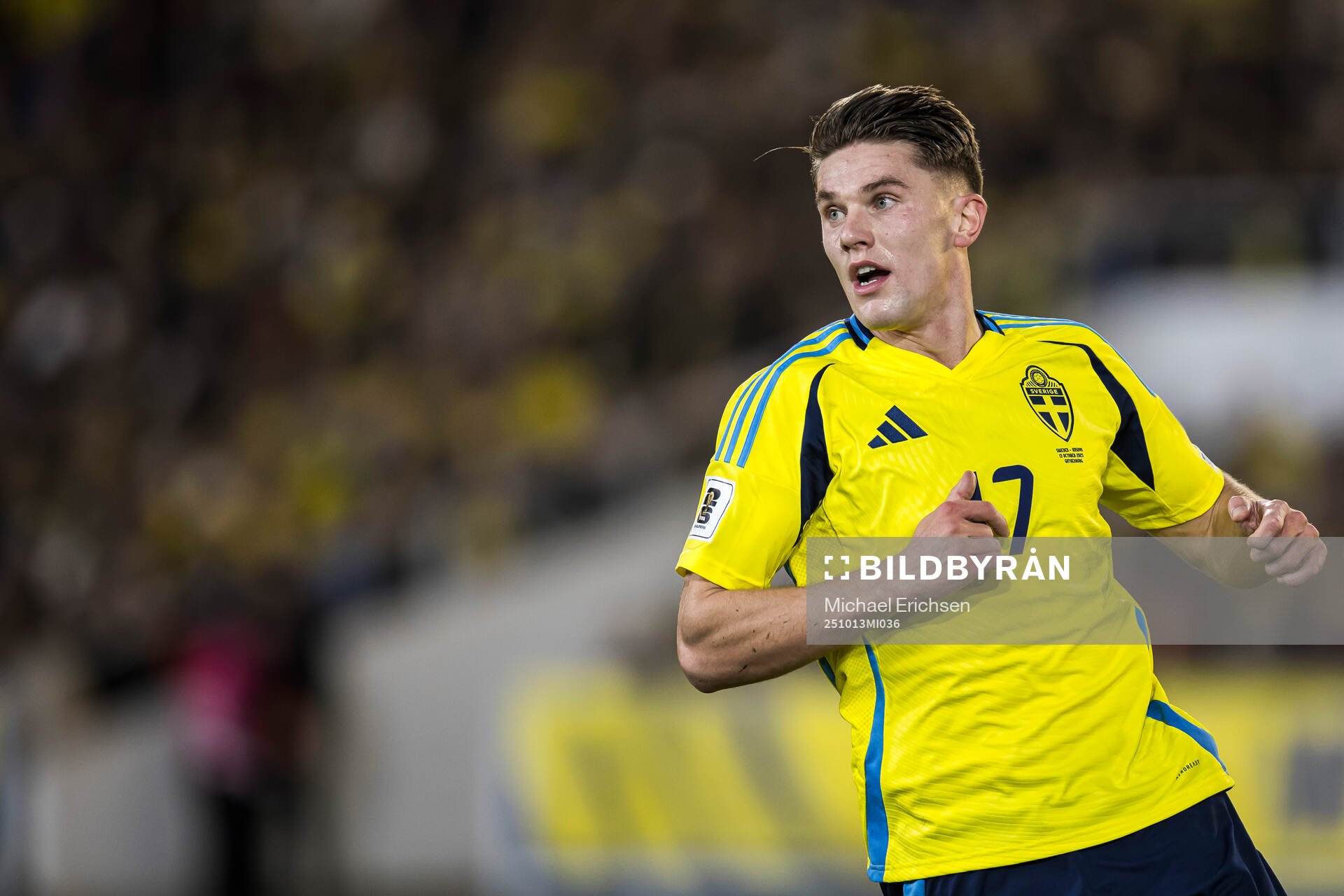 Viktor Gyökeres of Sweden