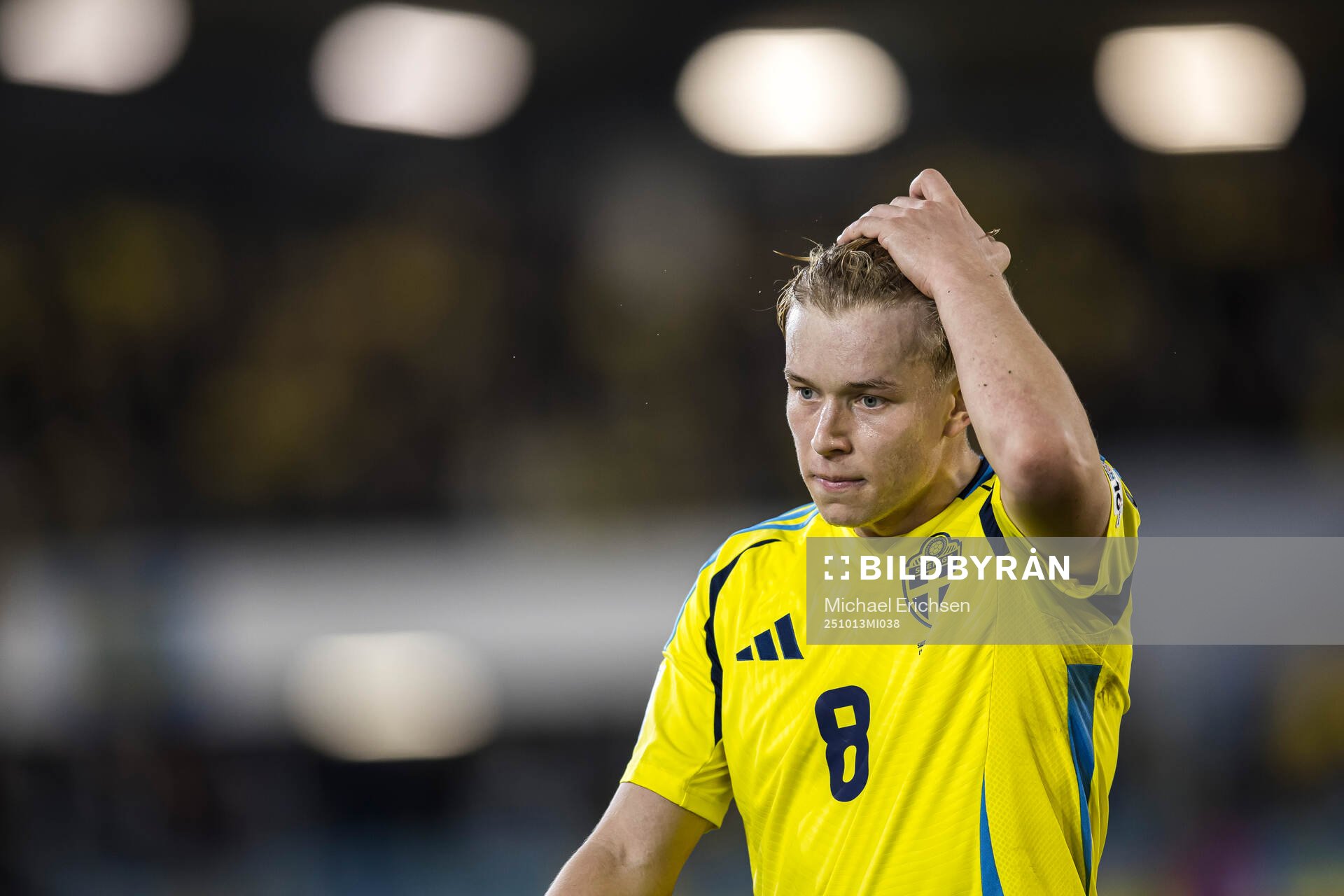 Daniel Svensson of Sweden looks dejected the FIFA World Cup