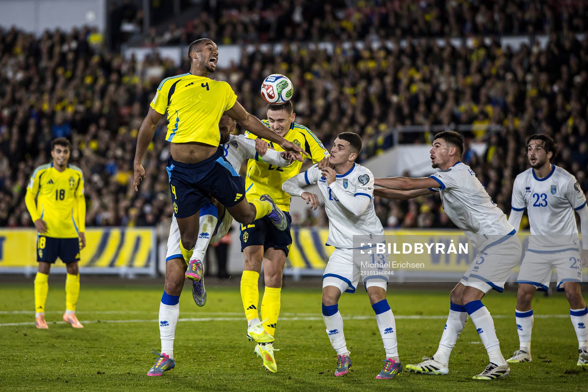 Isak Hien and Gustaf Lagerbielke of Sweden, Dion Gallapeni