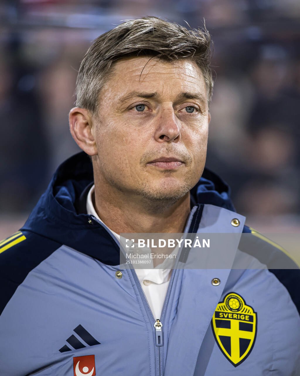 Head coach Jon Dahl Tomasson of Sweden