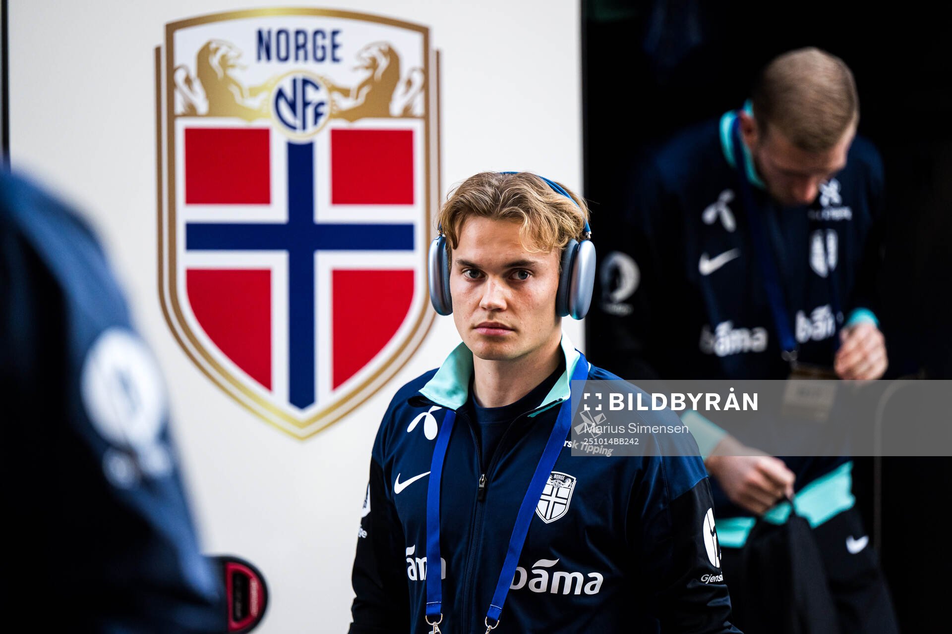 Kristian Arnstad of Norway arrives