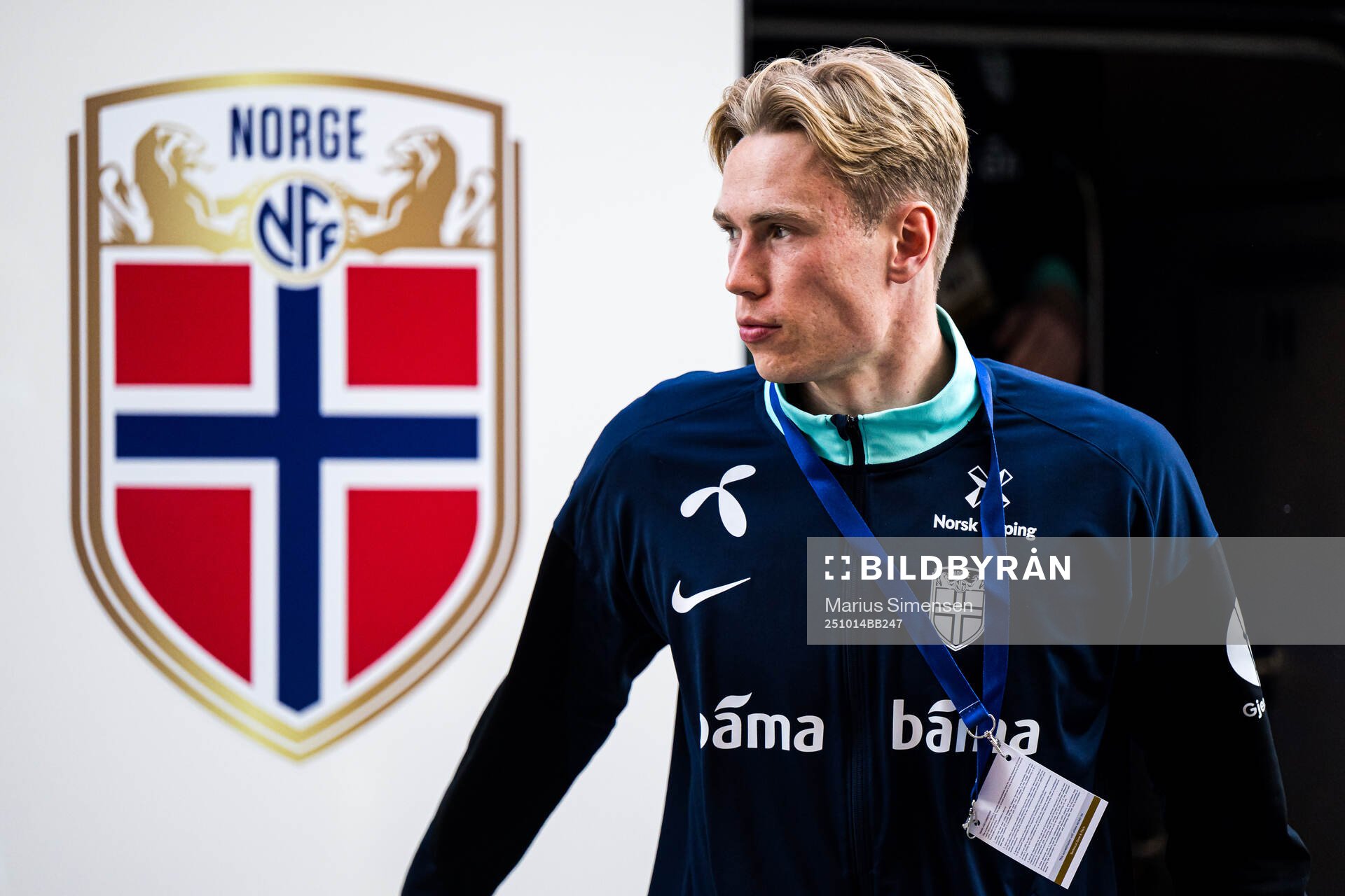 Torbjørn Heggem of Norway arrives