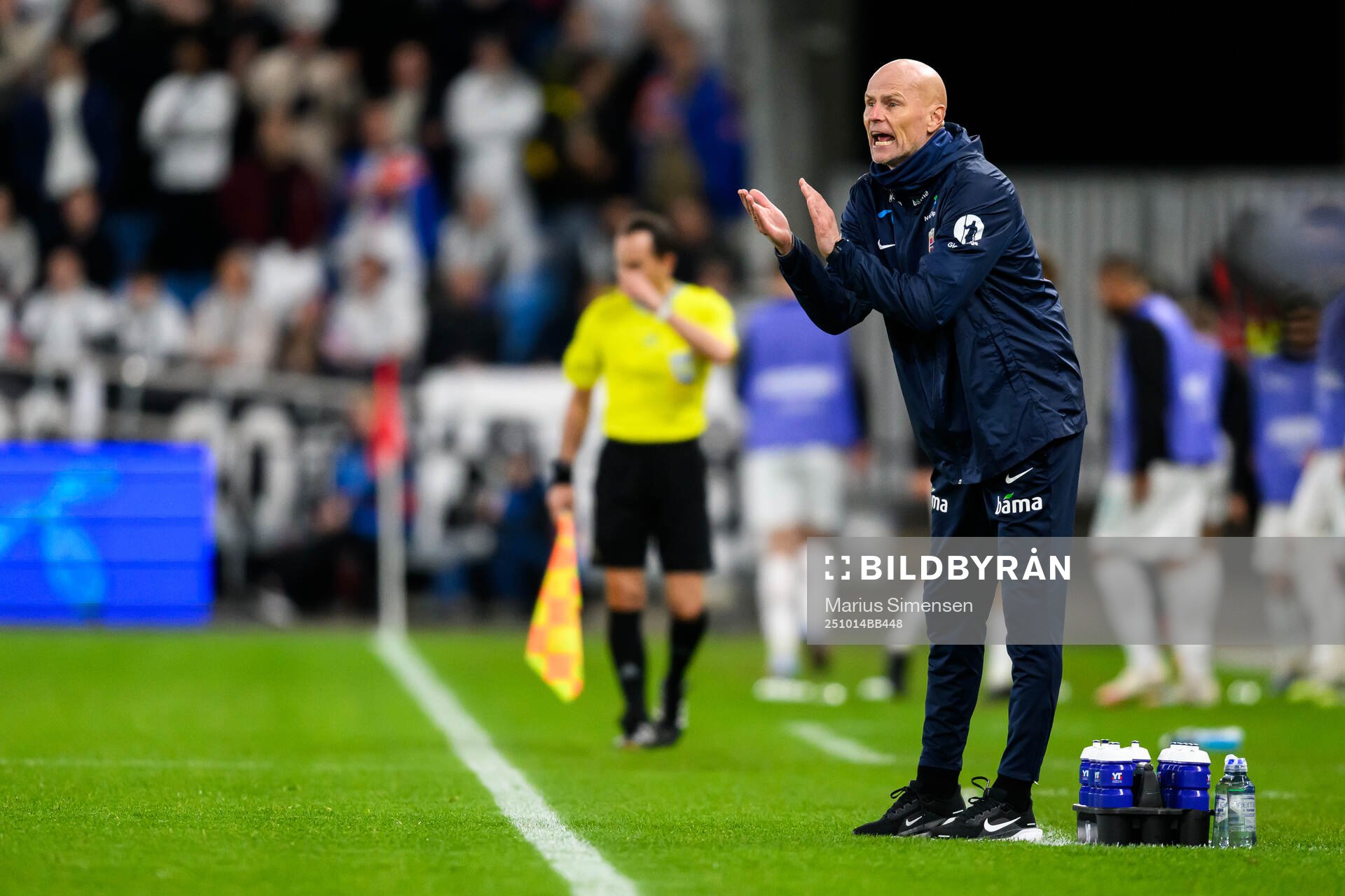 Head coach Ståle Solbakken of Norway