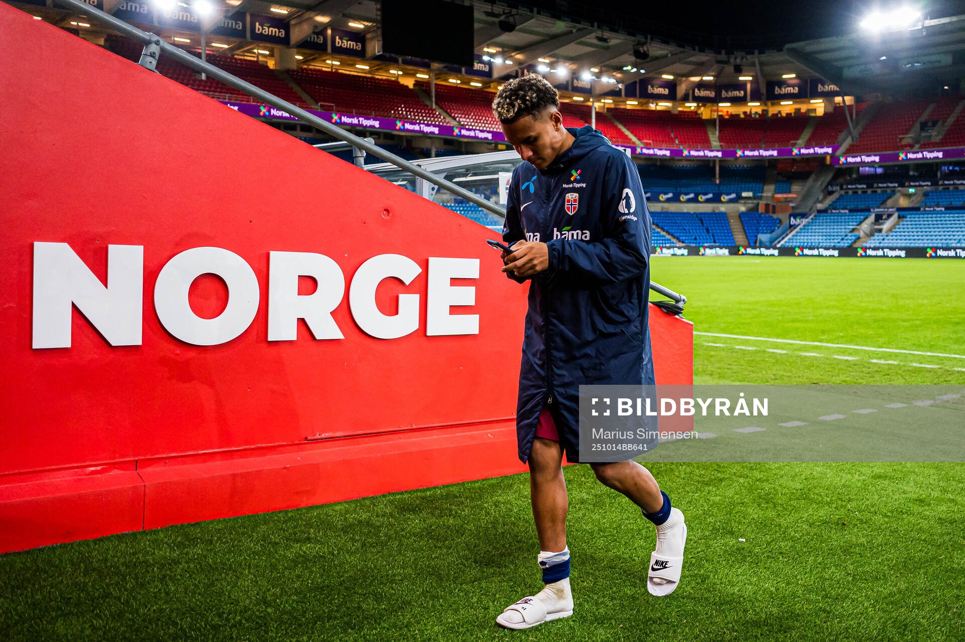 Antonio Nusa of Norway