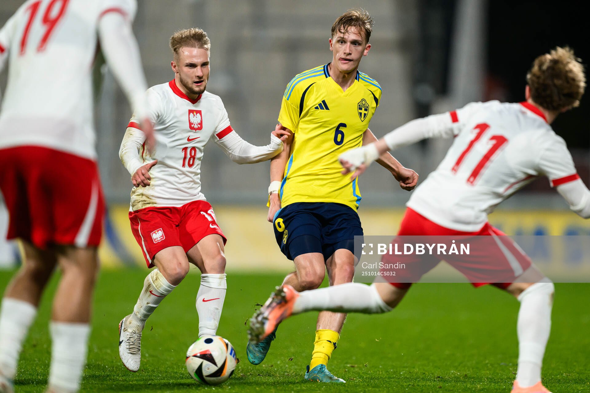 Kacper Duda of Poland and Olle Samuelsson of Sweden