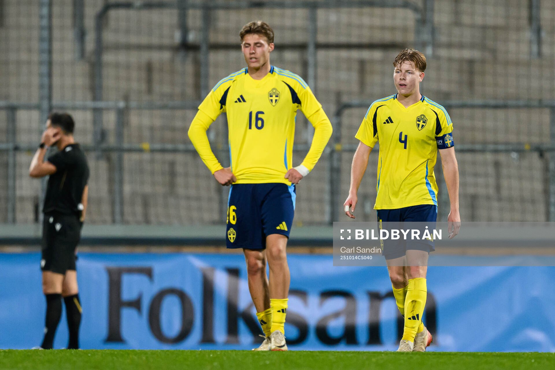 Lukas Björklund and Nils Zätterström of Sweden look