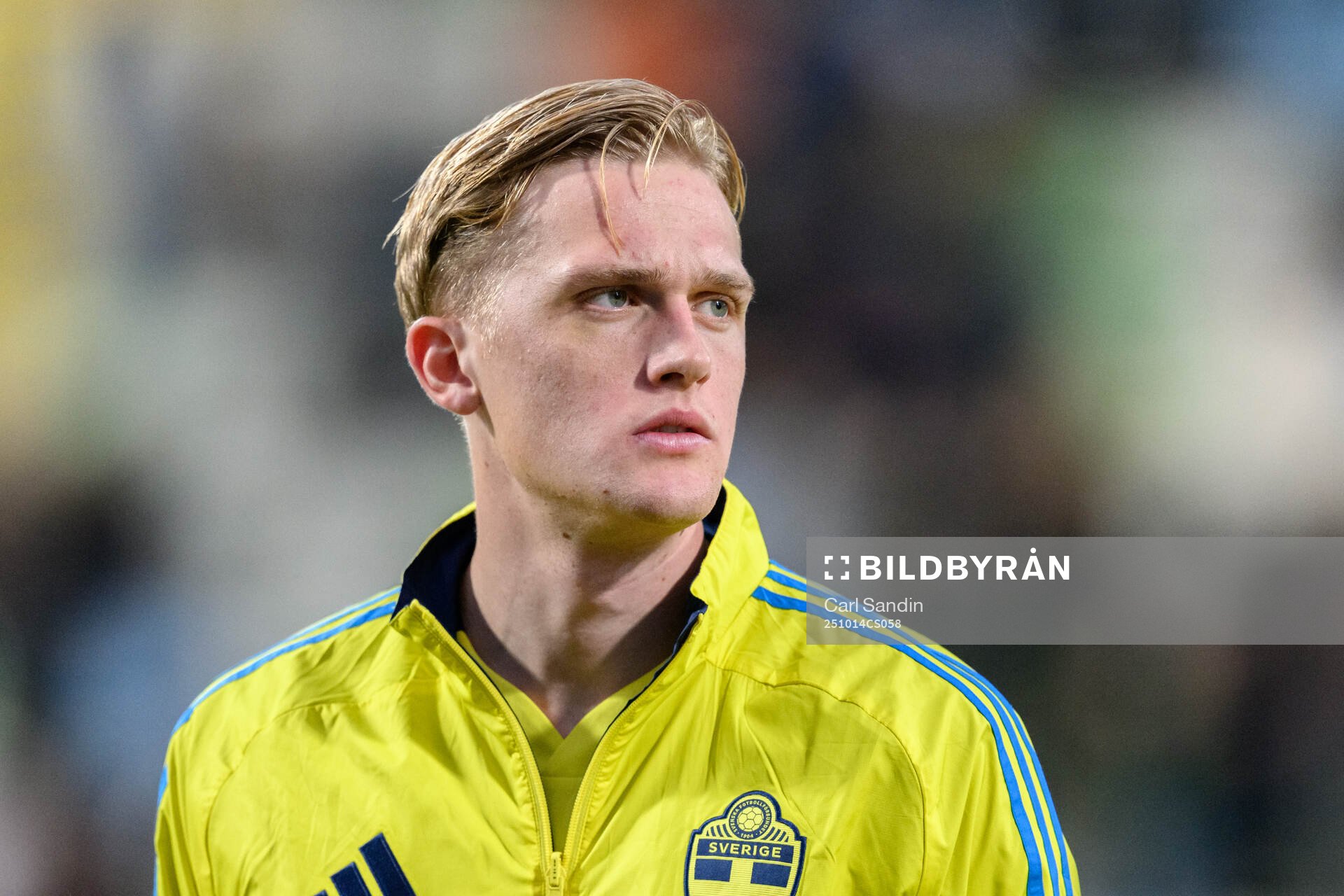 Olle Samuelsson of Sweden at lineup