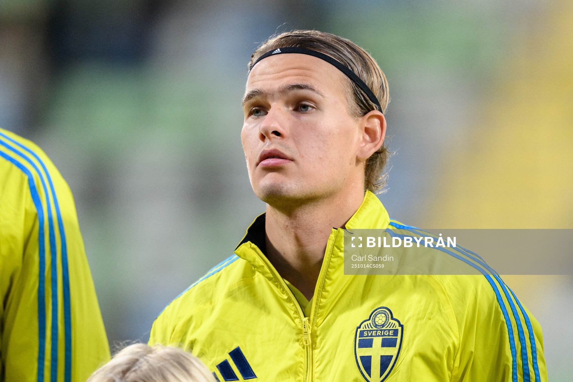 Markus Karlsson of Sweden at lineup
