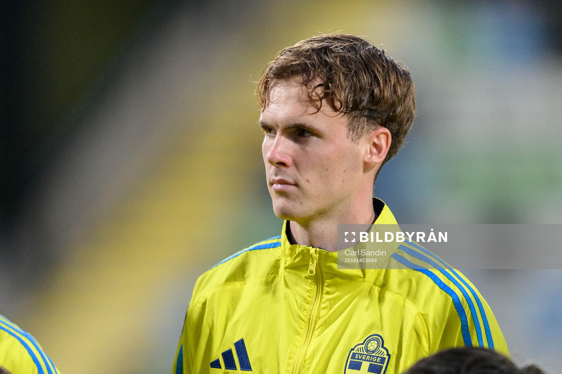 Williot Swedberg of Sweden at lineup