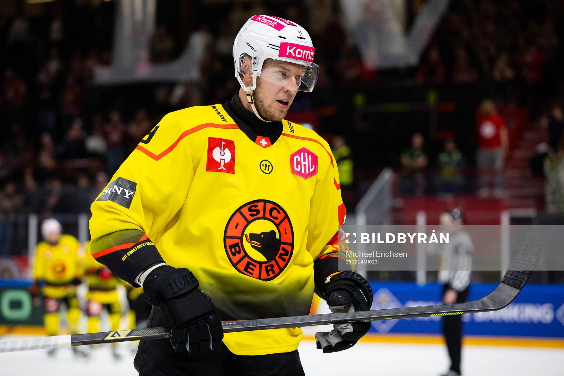 Victor Ejdsell of SC Bern