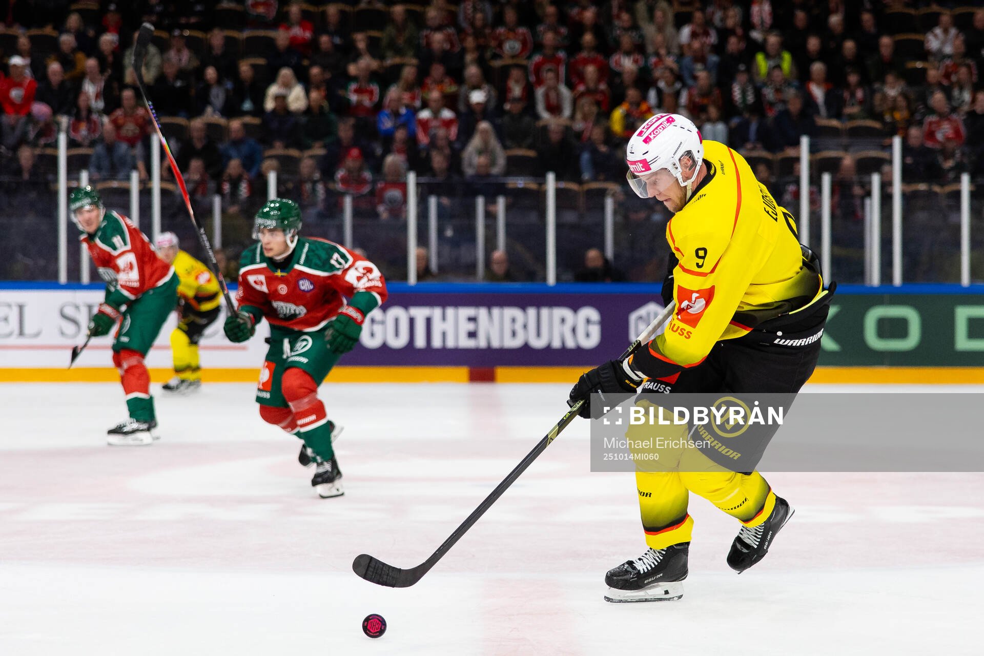 Victor Ejdsell of SC Bern