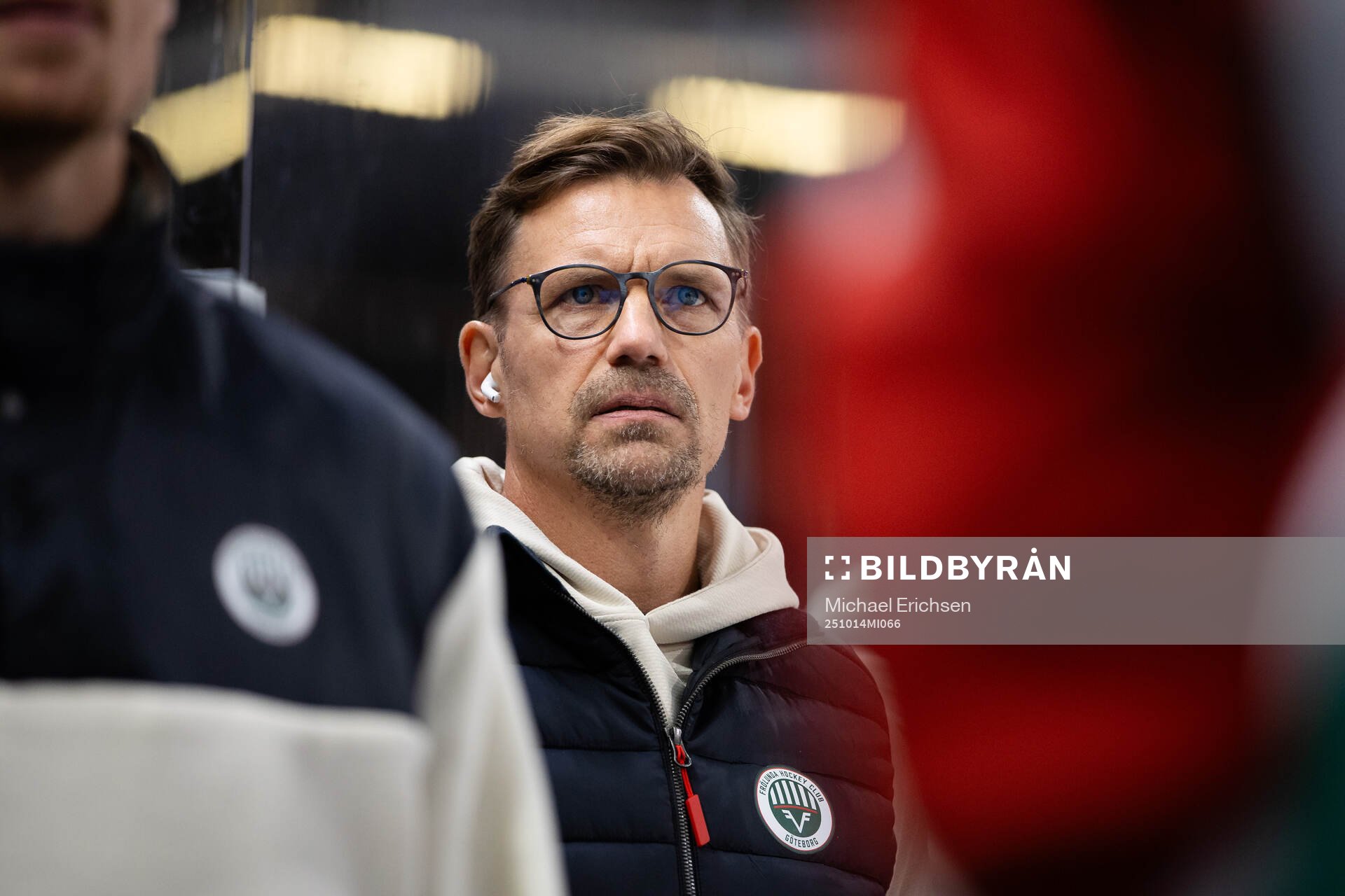 Assistant coach Kristoffer Näslund of Frölunda