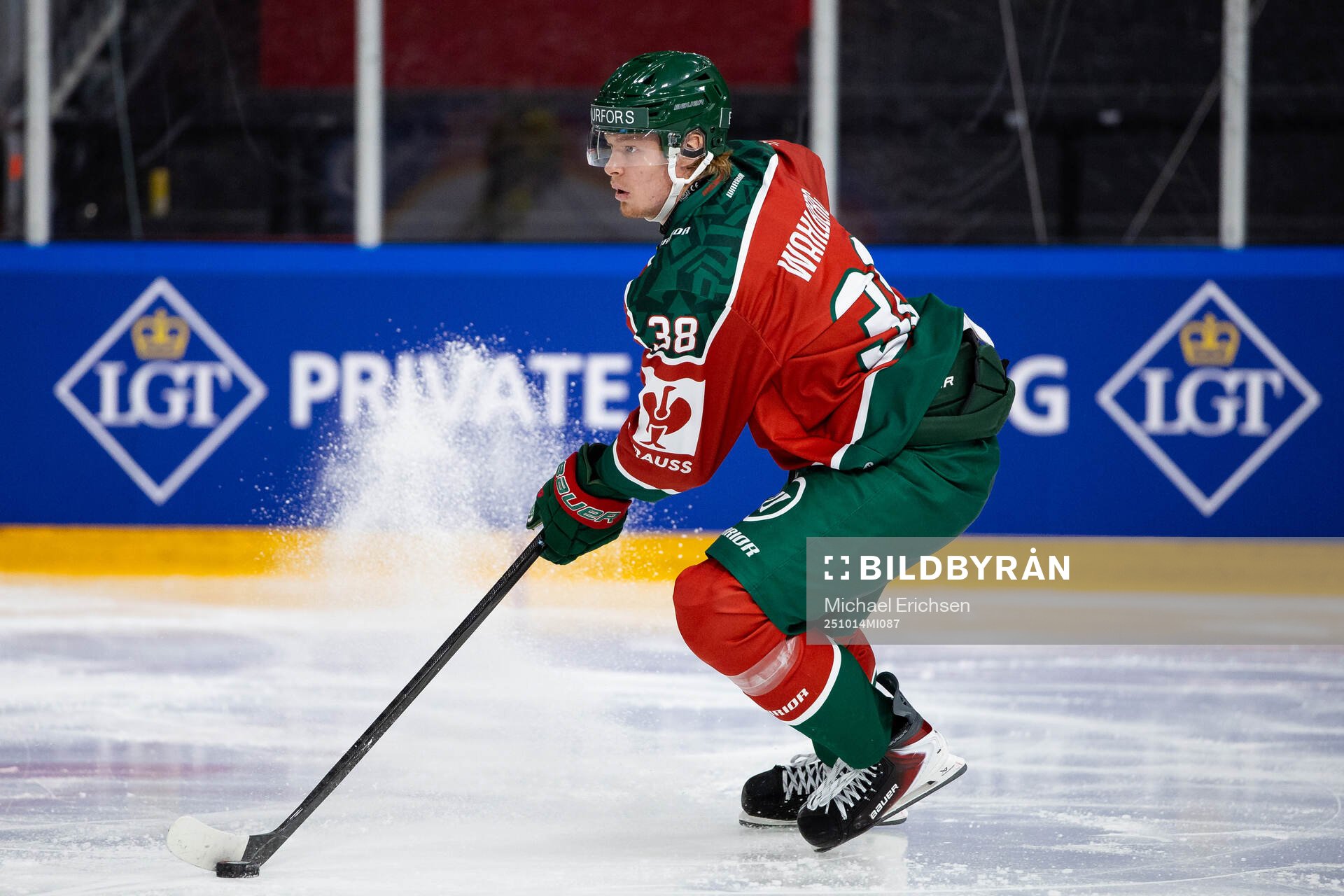 Oskar Wahlberg of Frölunda