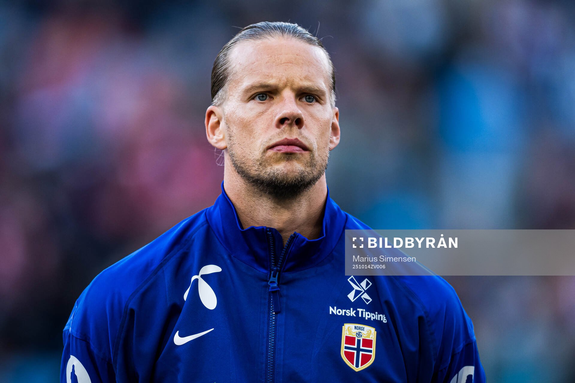 Goalkeeper Ørjan Nyland of Norway