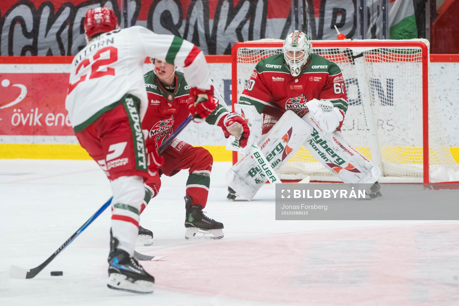 Modos målvakt Edvin Olofsson