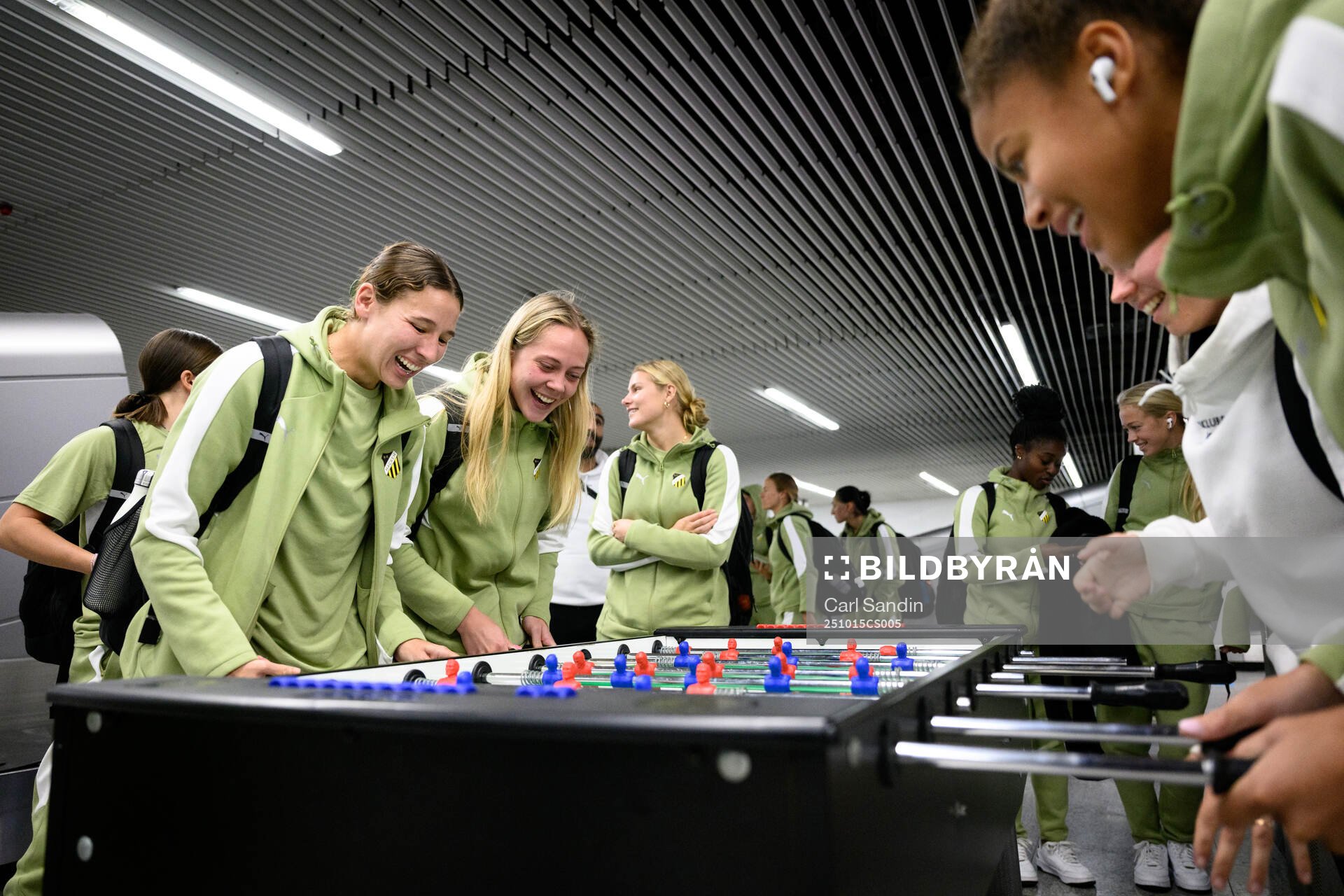Tabby Tindell, Alice Bergström and Emilie Carlberg Byrnak