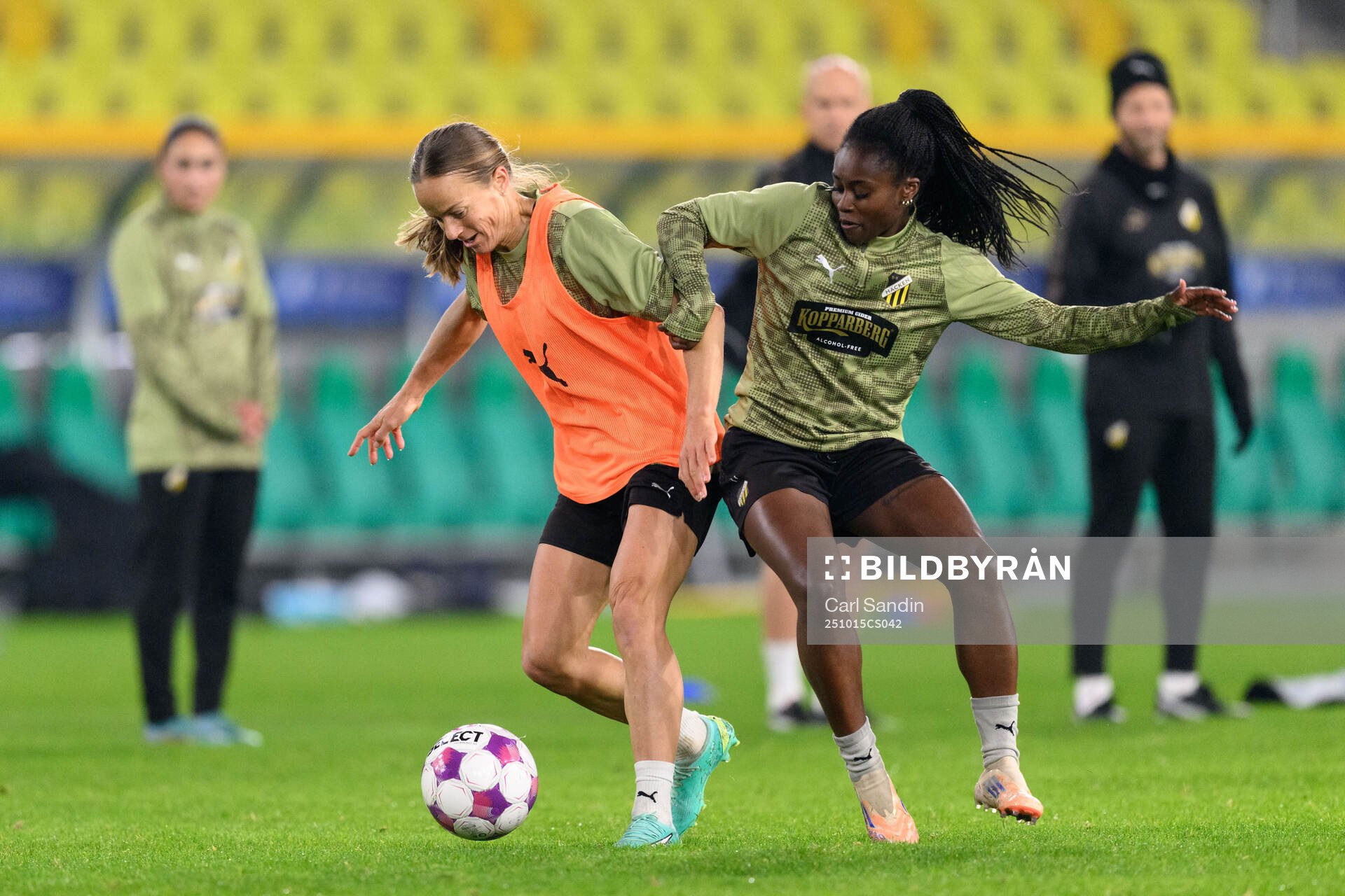 Aivi Luik and Monica Jusu Bah