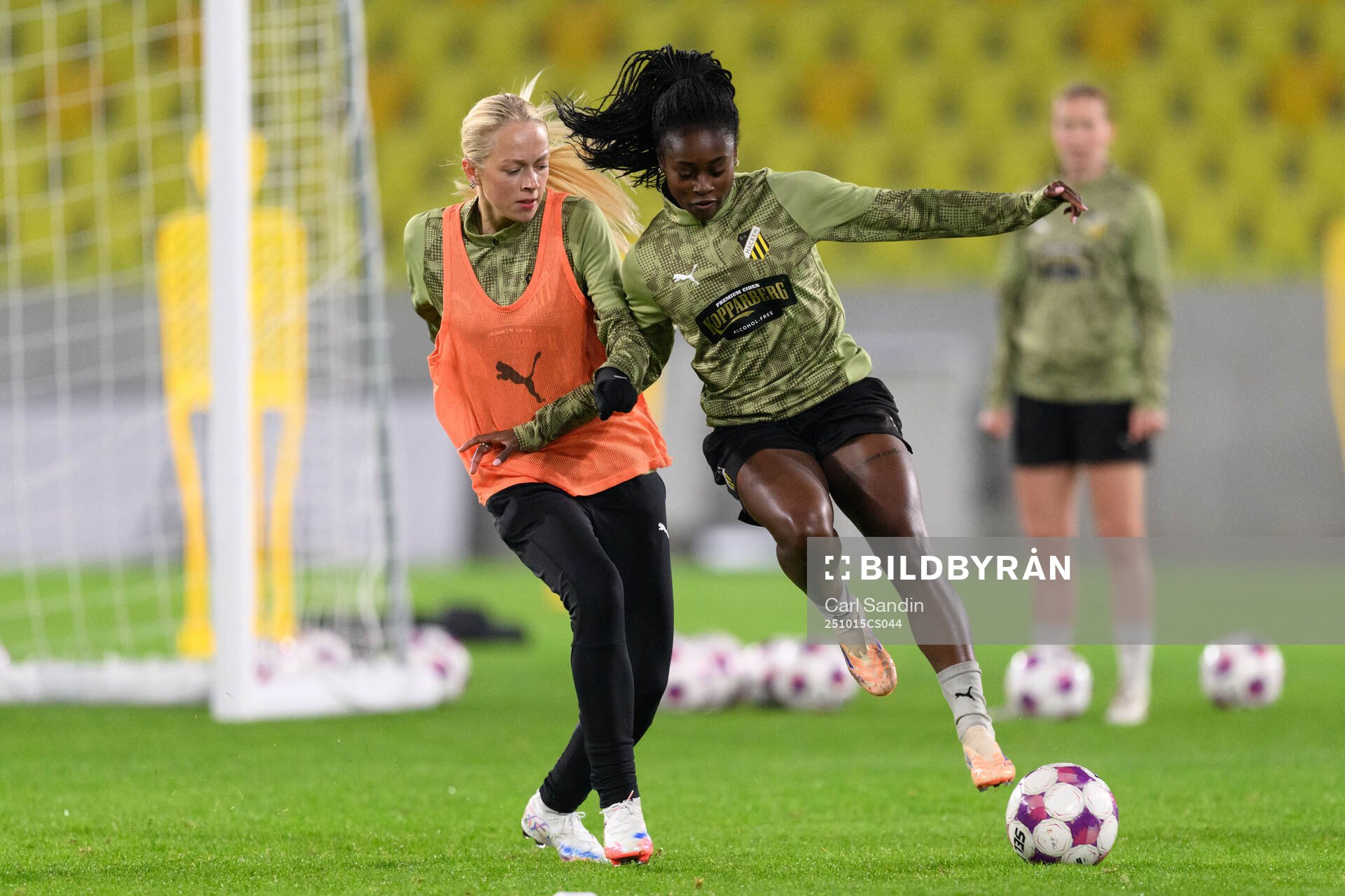 Lisa Löwing and Monica Jusu Bah