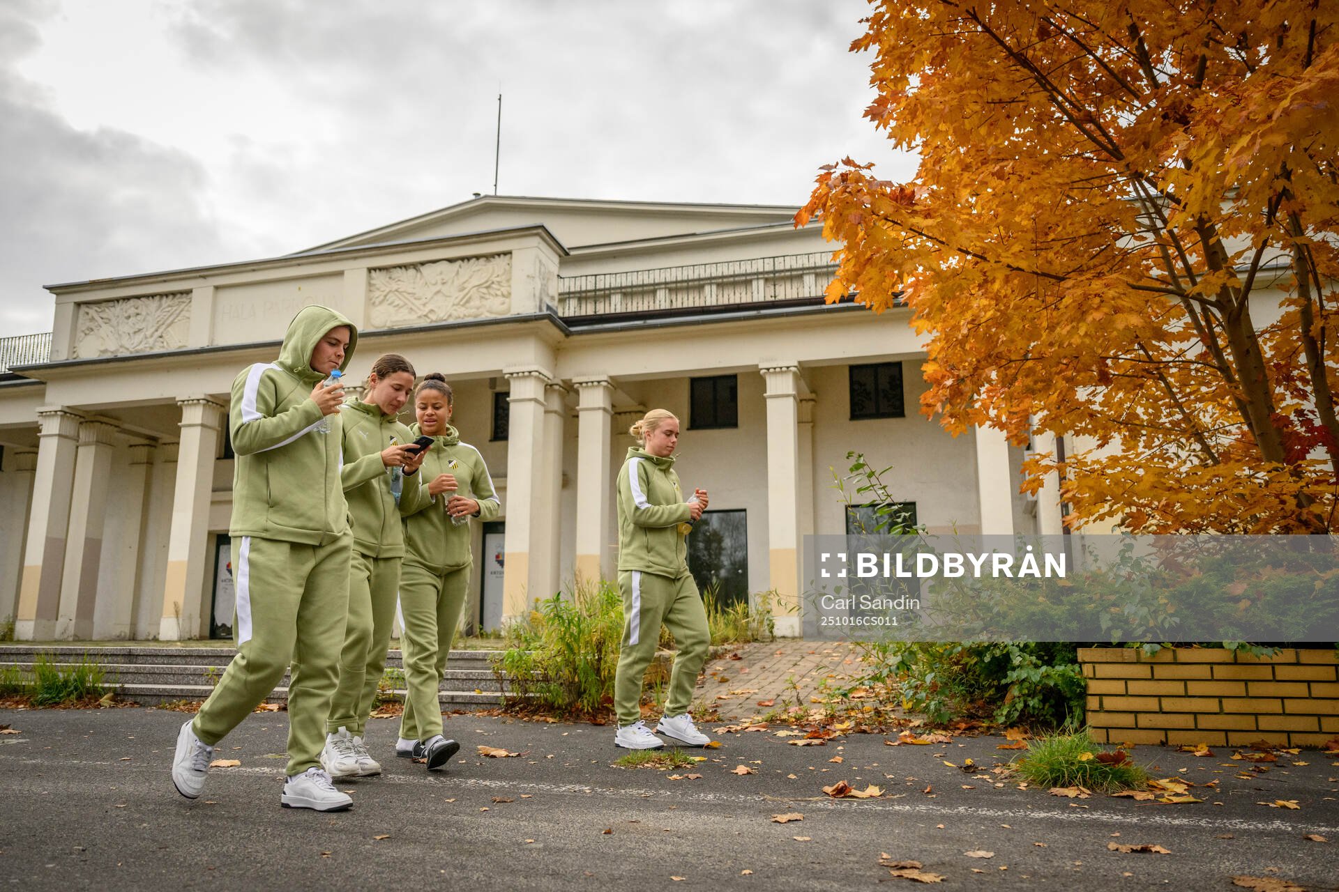 Hanna Wijk, Tabby Tindell, Felicia Schröder and Pernille