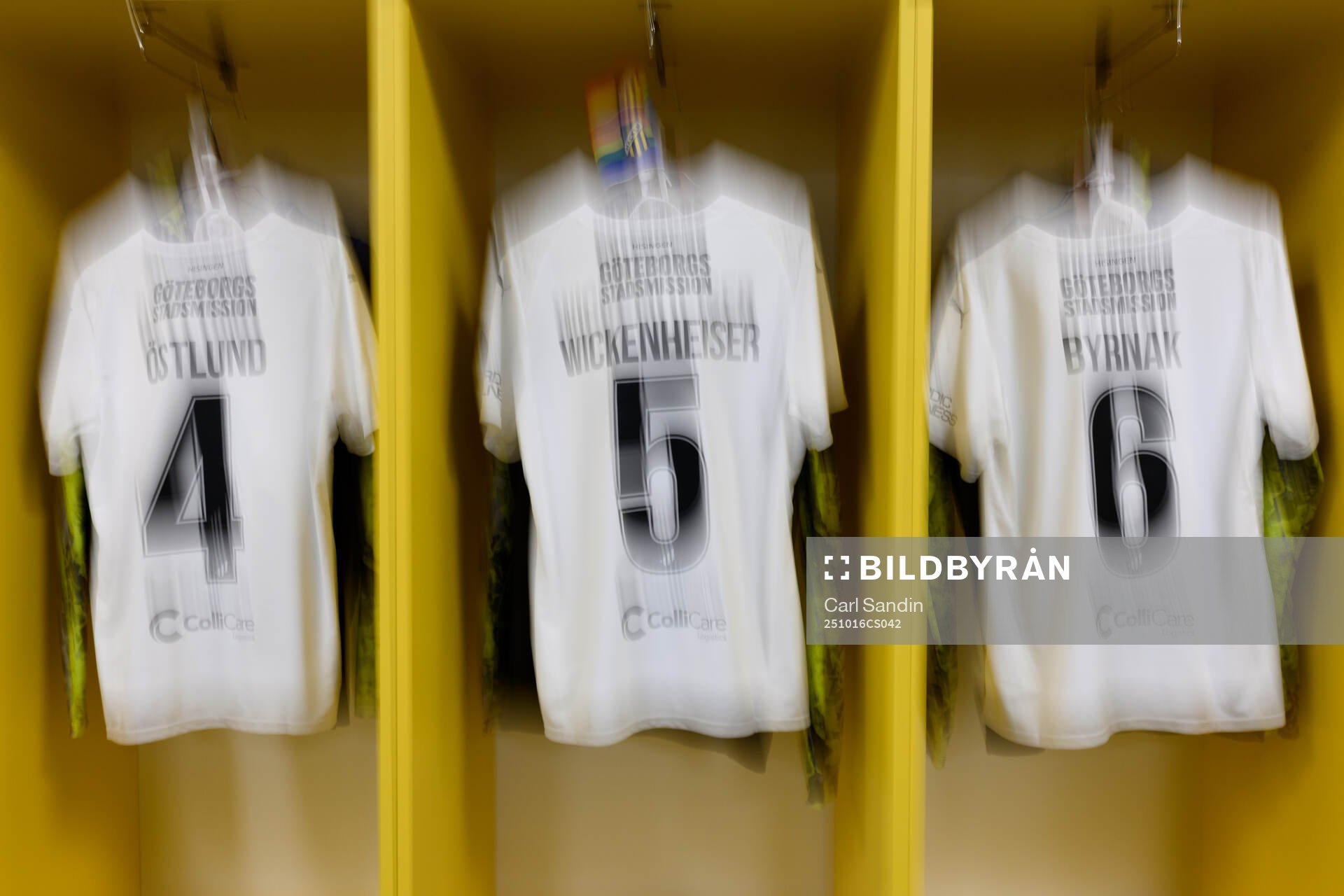 The jerseys of Emma Östlund, Mary Caroline Wickenheiser