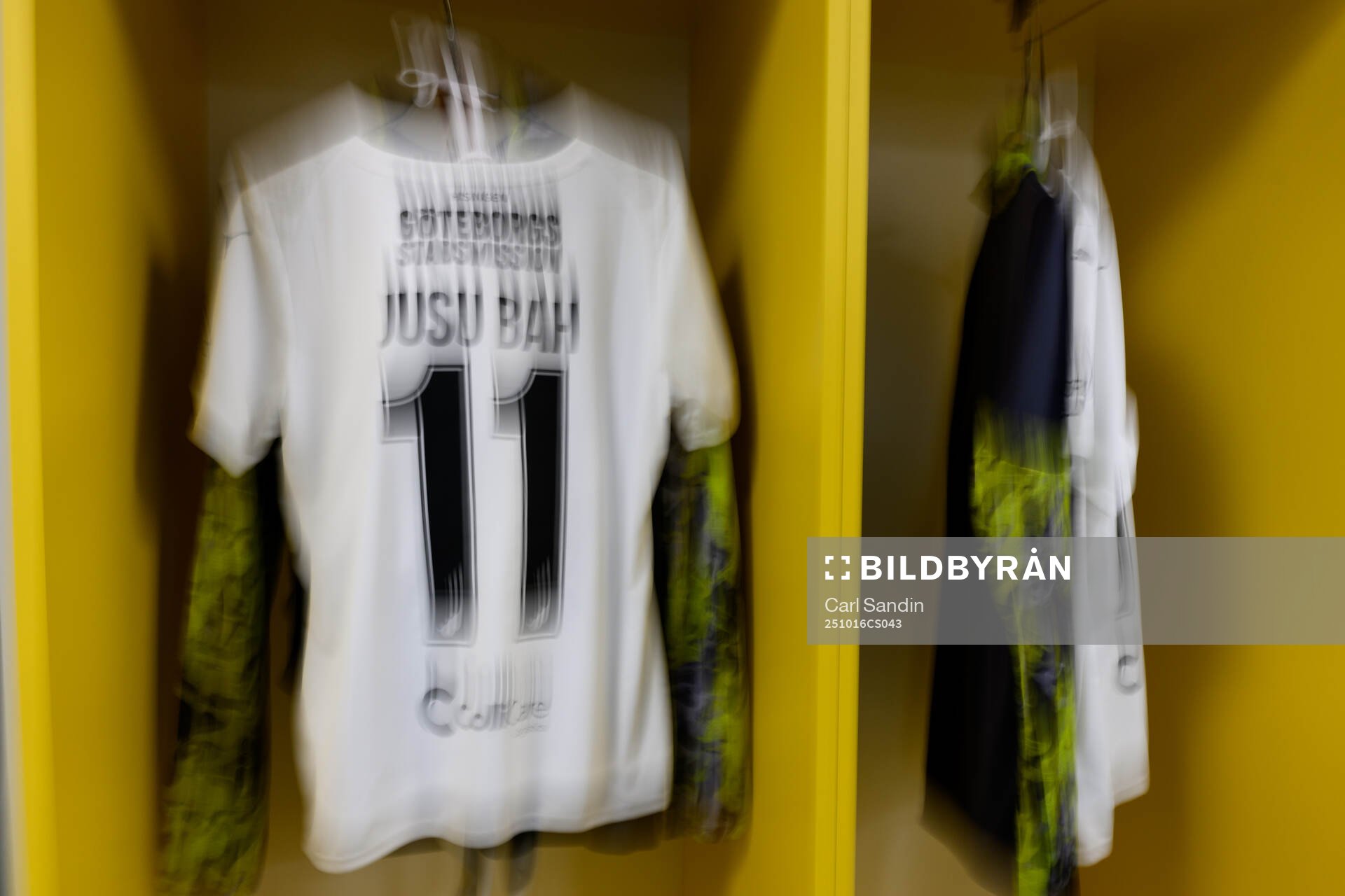 The jersey of Monica Jusu Bah of Häcken