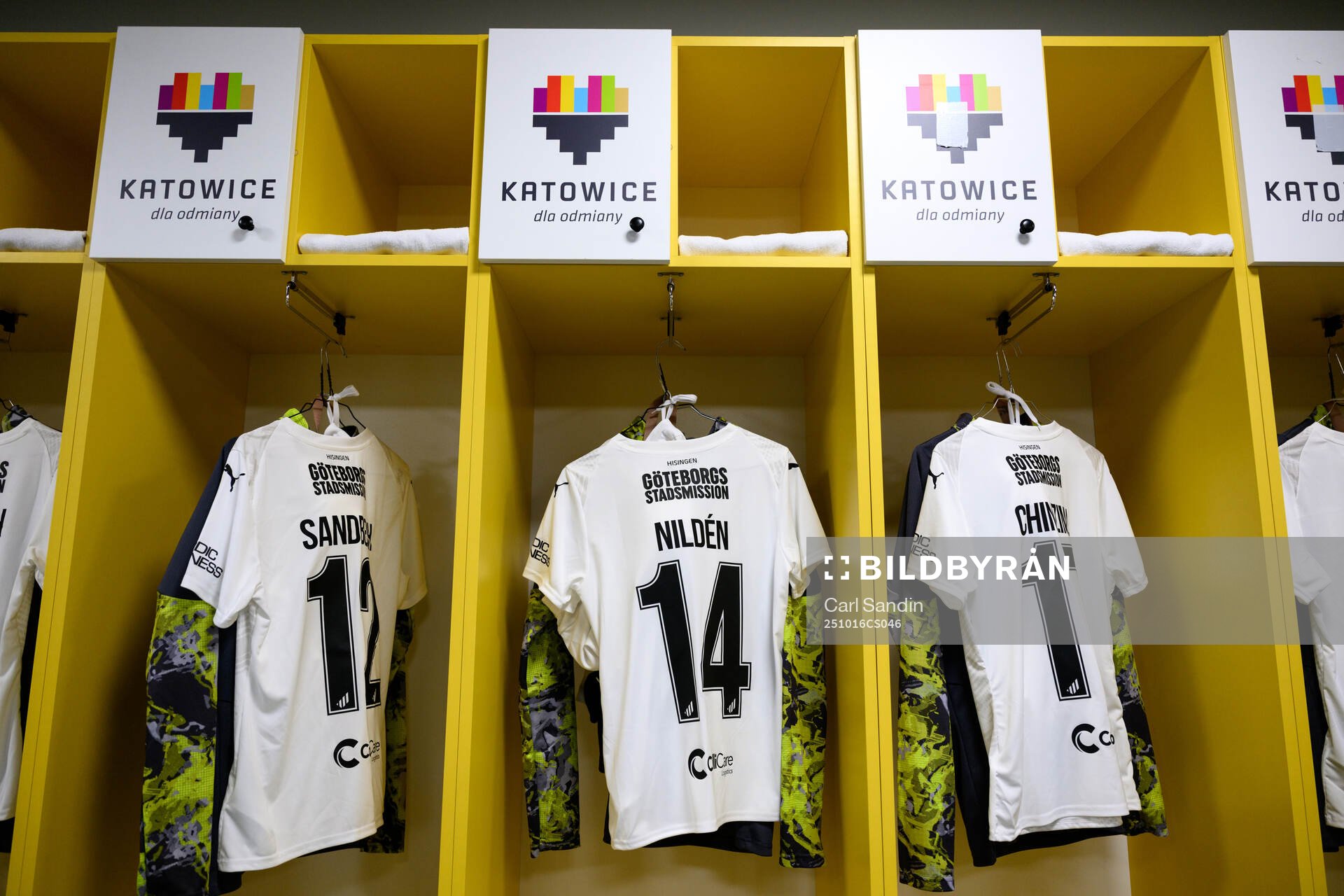 The jersey of Matilda Nildén of Häcken