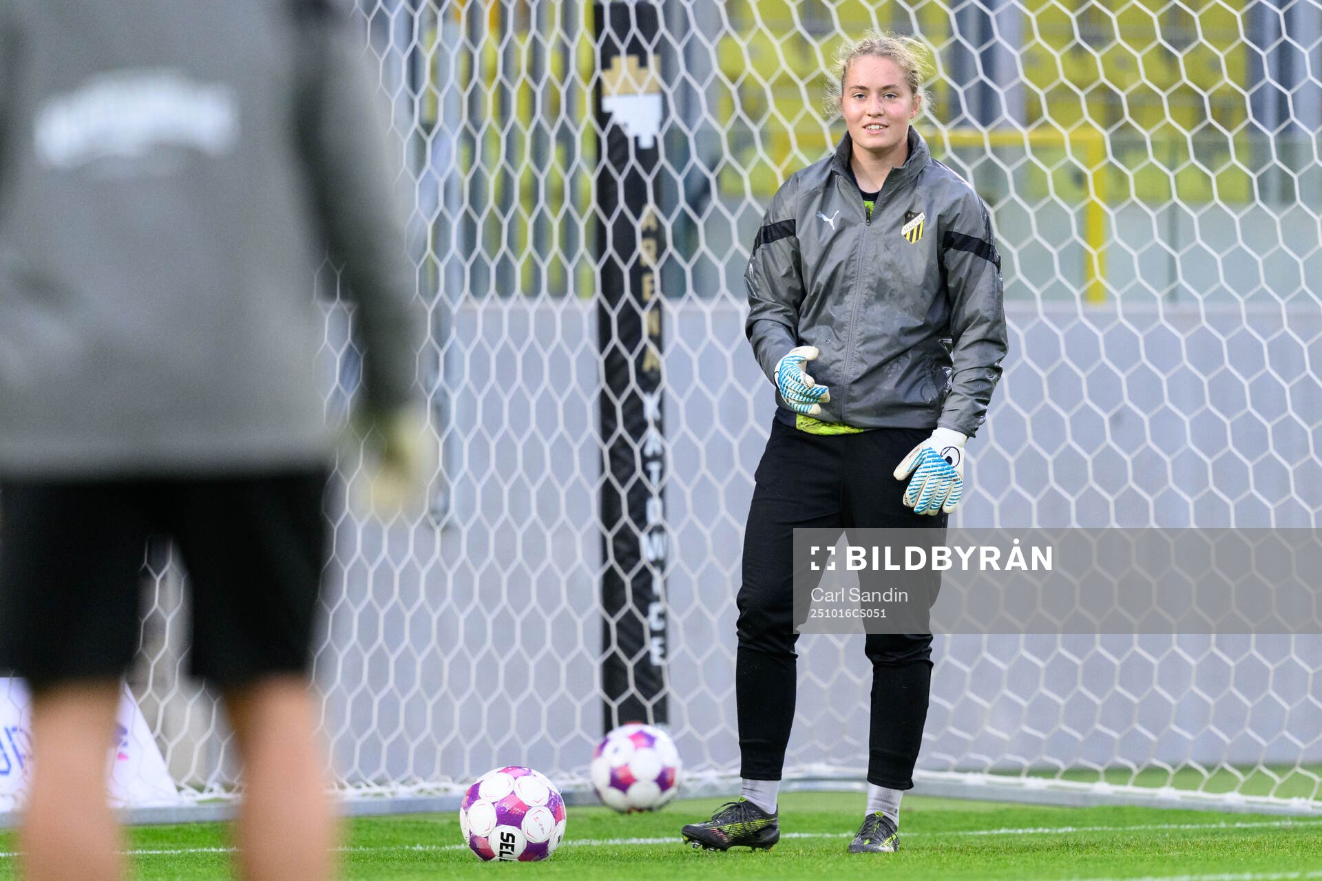 Goalkeeper Fanney Birkisdottir of Häcken