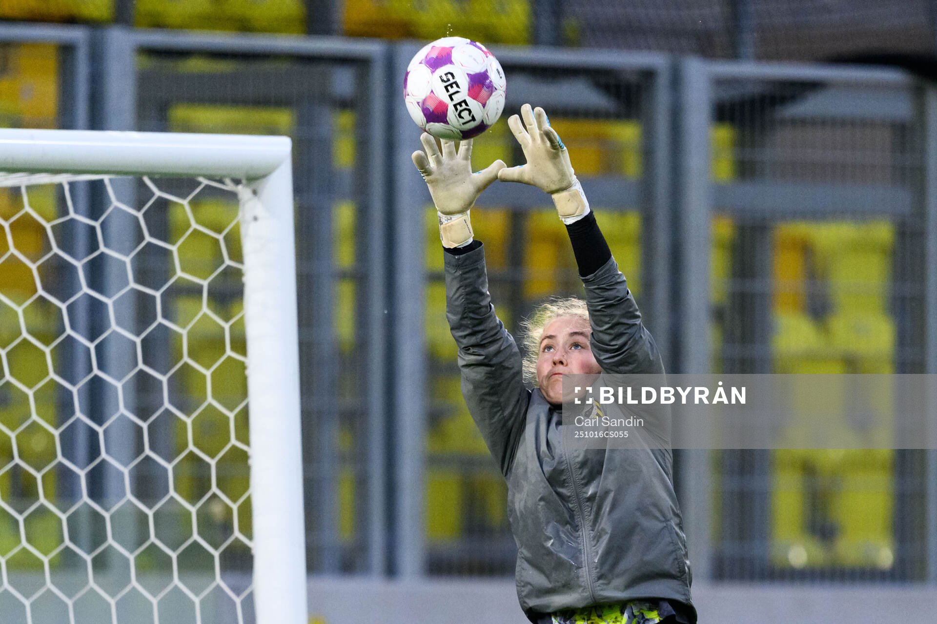 Goalkeeper Fanney Birkisdottir of Häcken