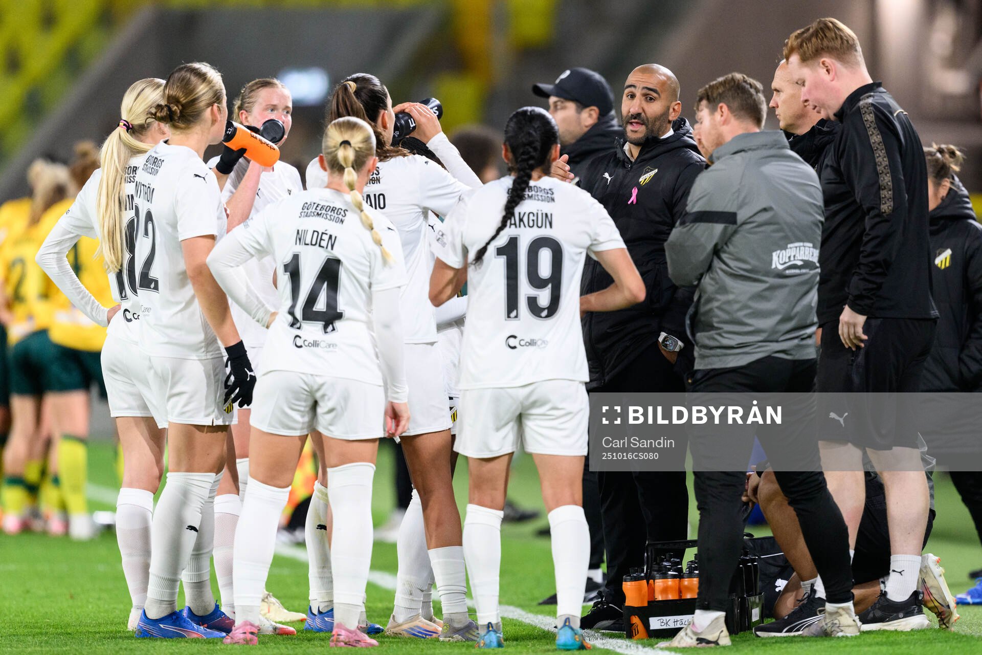Head coach Mak Lind of Häcken