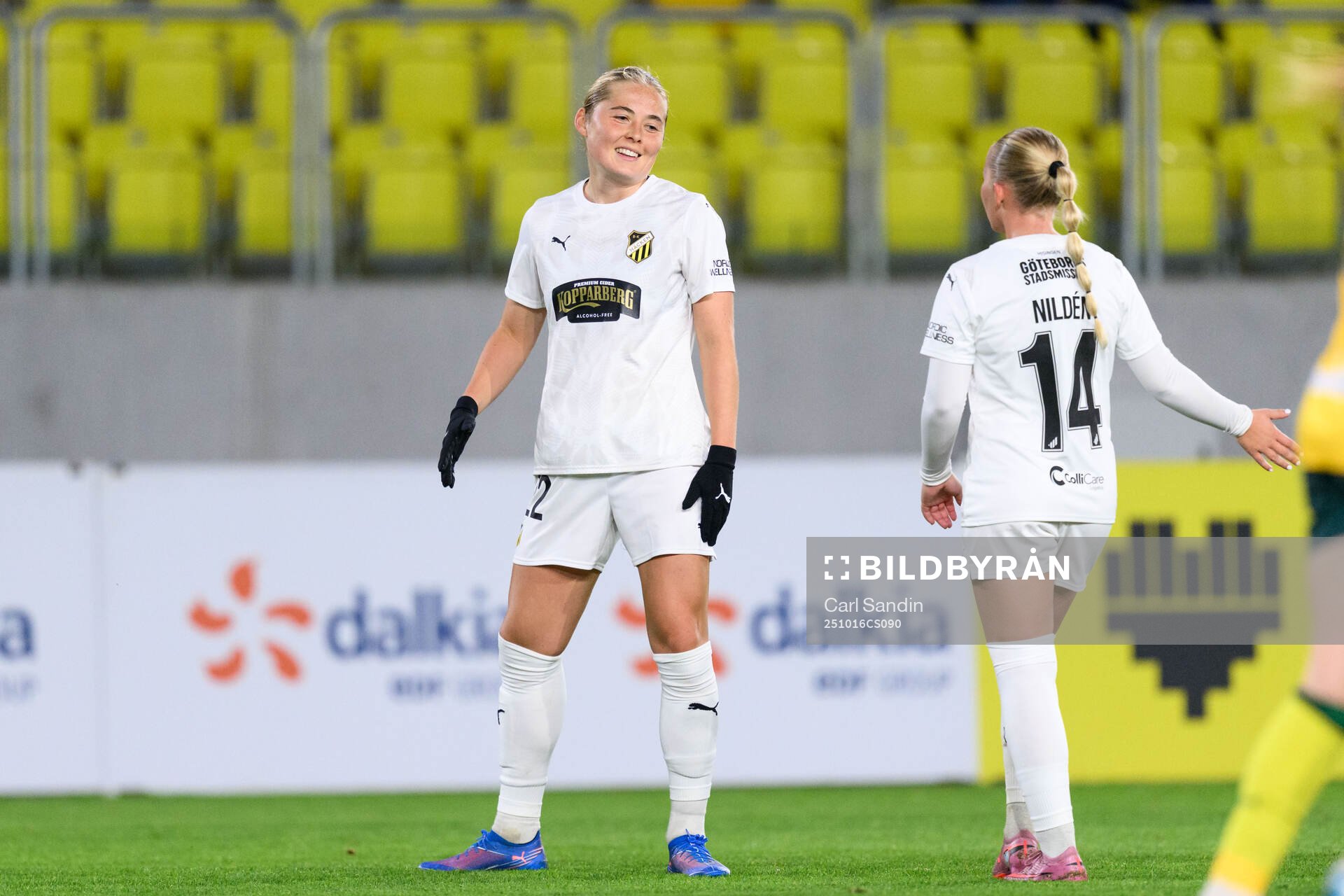 Paulina Nyström of Häcken celebrates