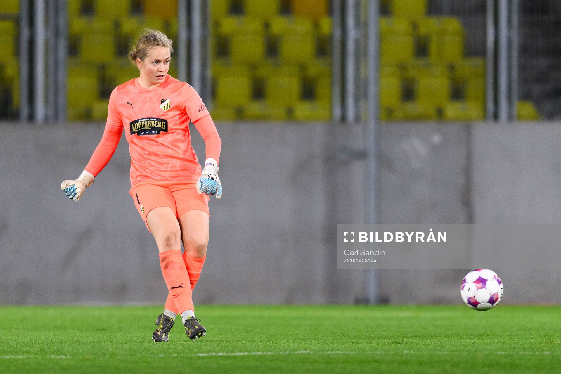 Goalkeeper Fanney Birkisdottir of Häcken