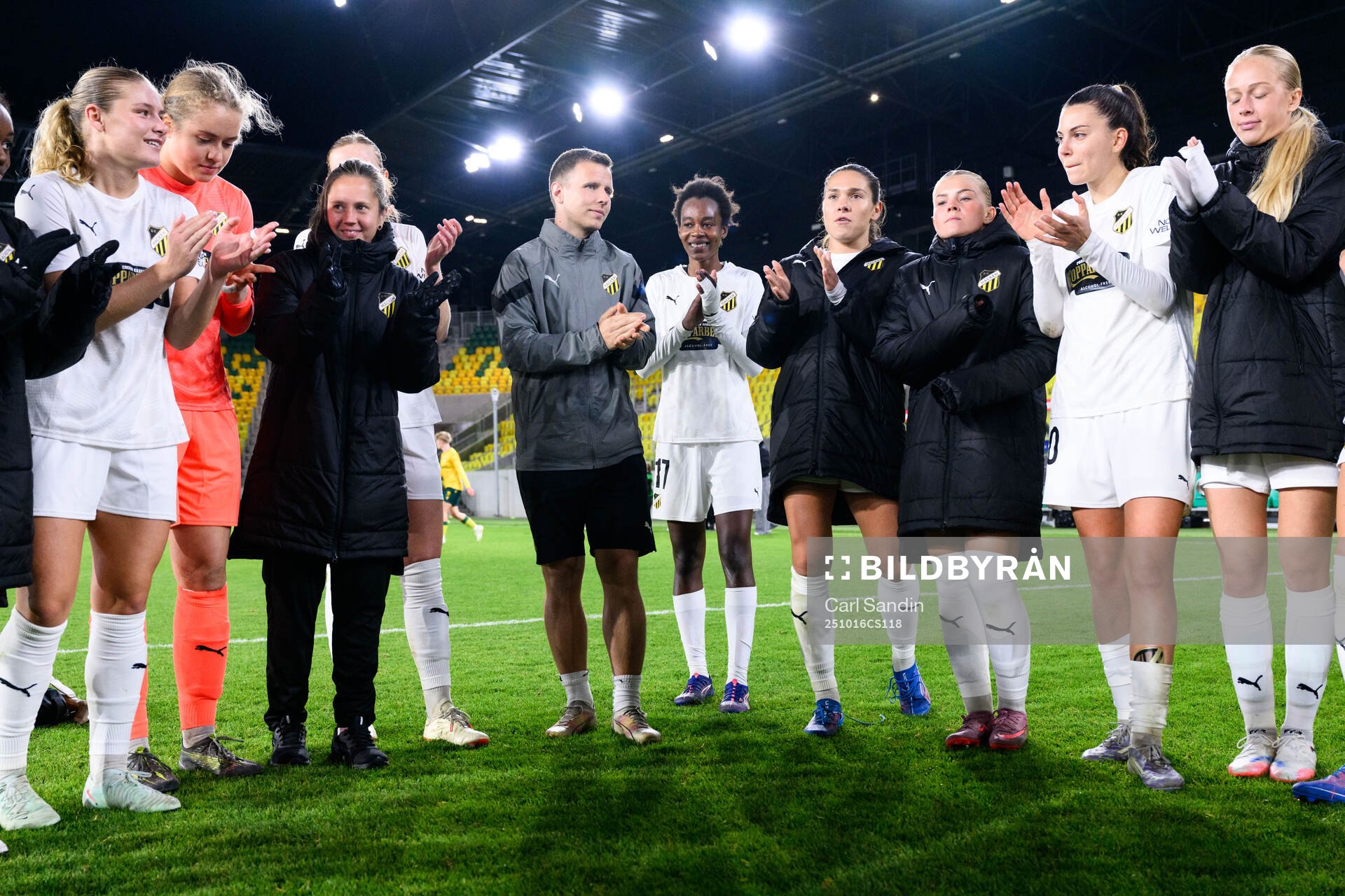 Players of Häcken celebrate