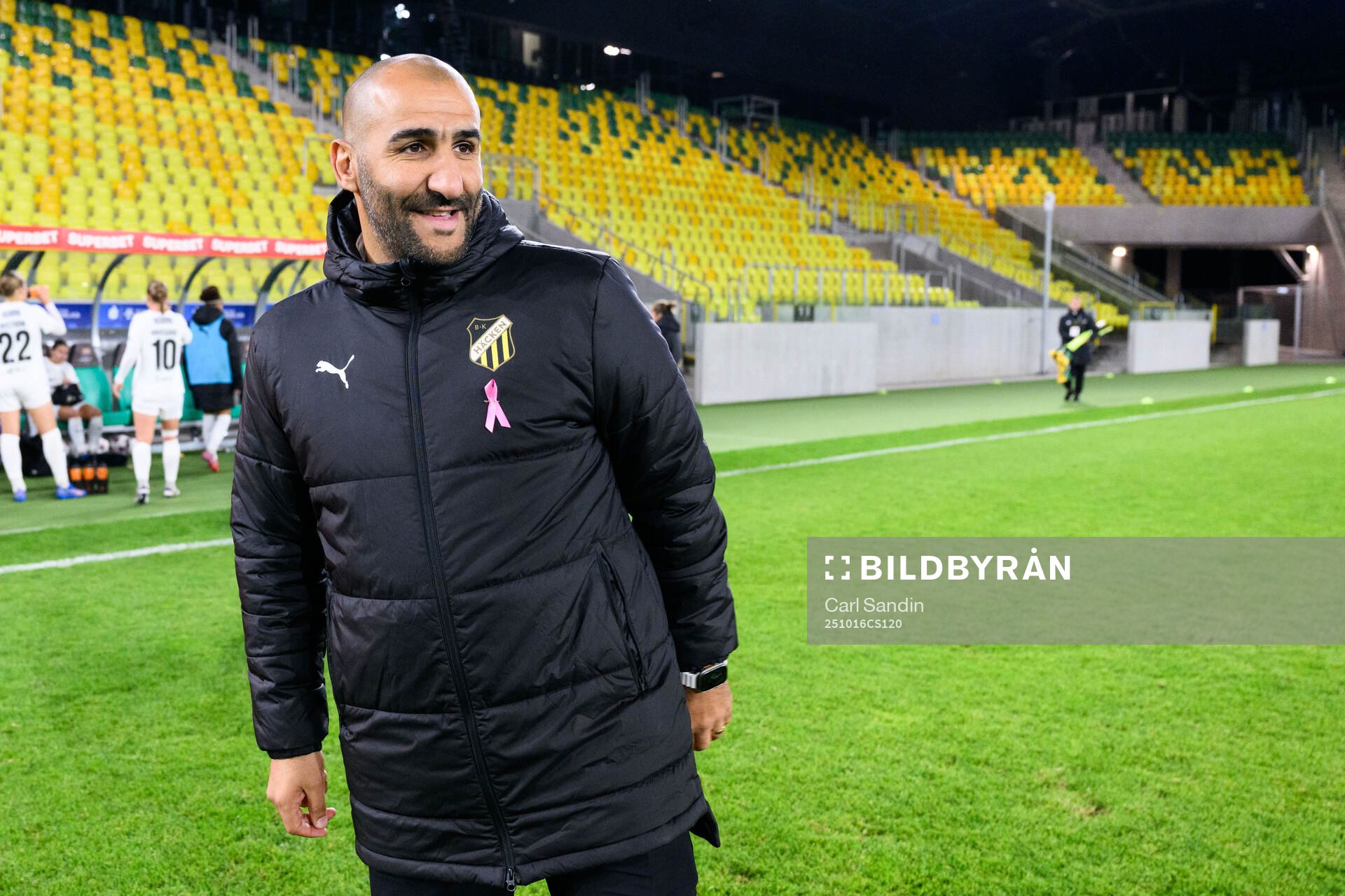 Head coach Mak Lind of Häcken