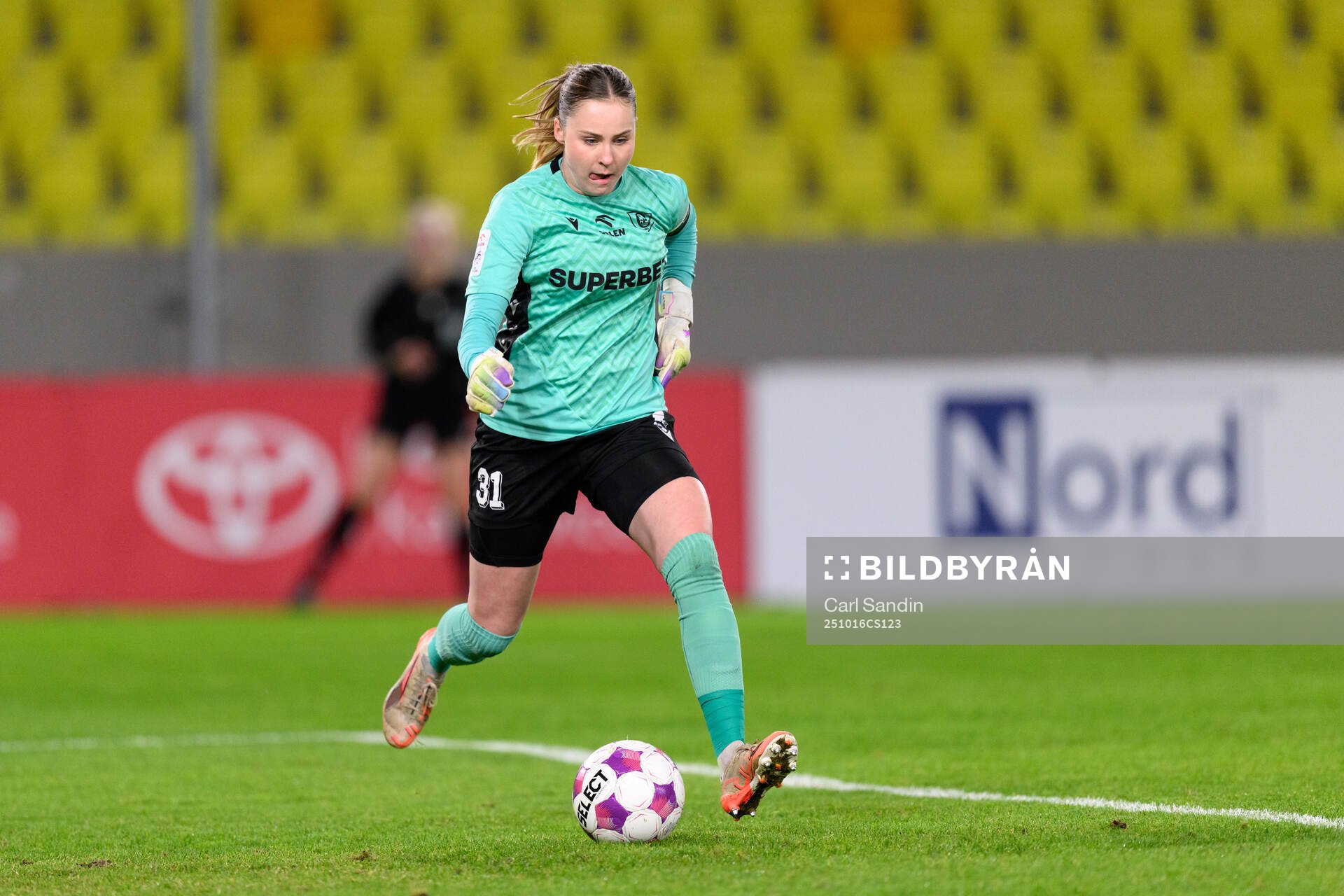 Goalkeeper  Kinga Seweryn of Katowice