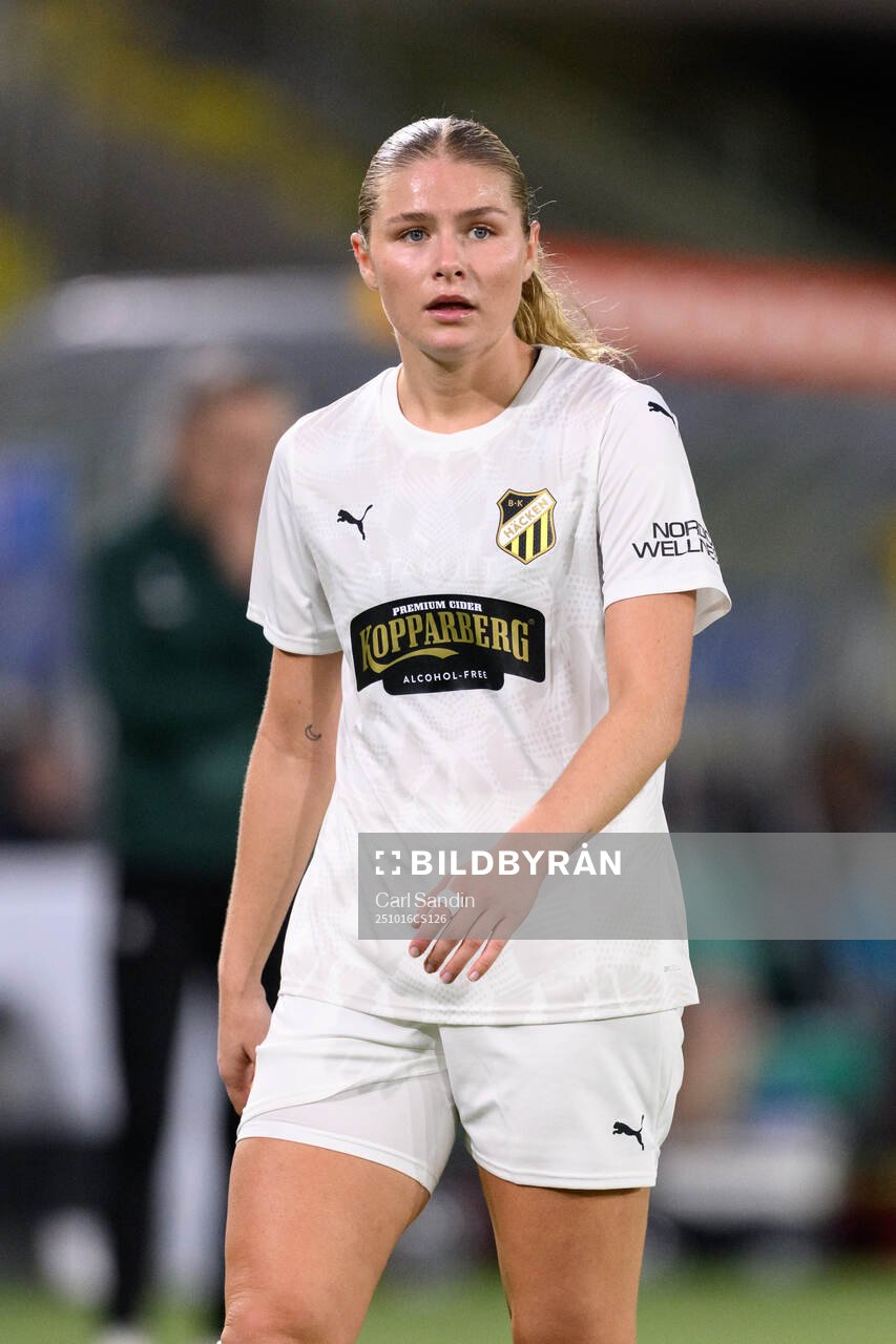 Emilie Carlberg Byrnak of Häcken