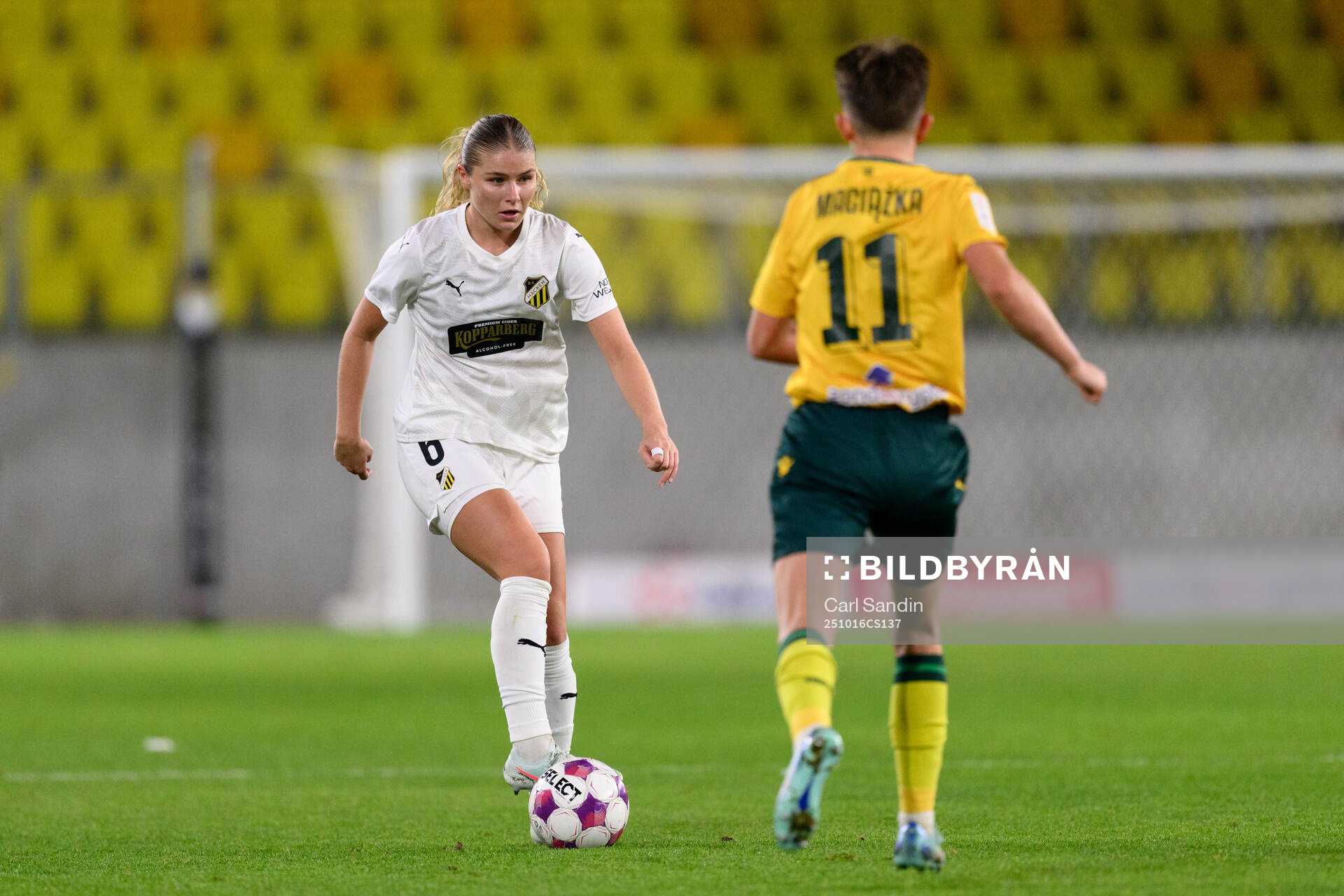 Emilie Carlberg Byrnak of Häcken