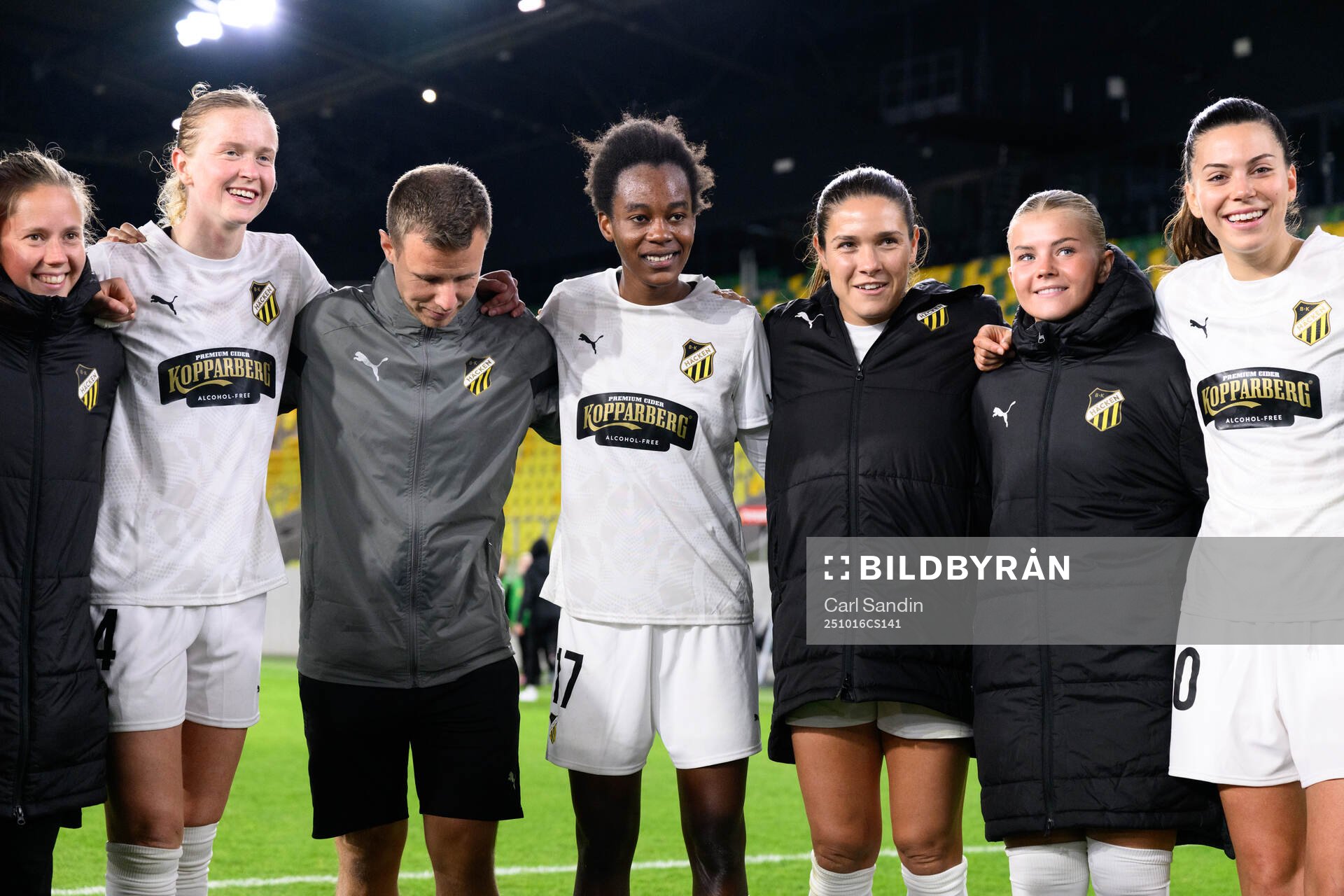 Emma Östlund, Faith Chinzimu, Mary Caroline Wickenheiser,