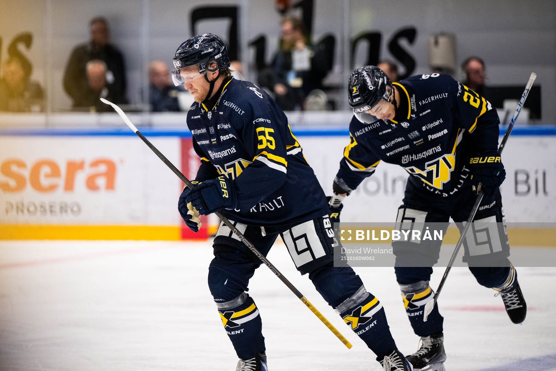 HV71s Andreas Borgman jublar