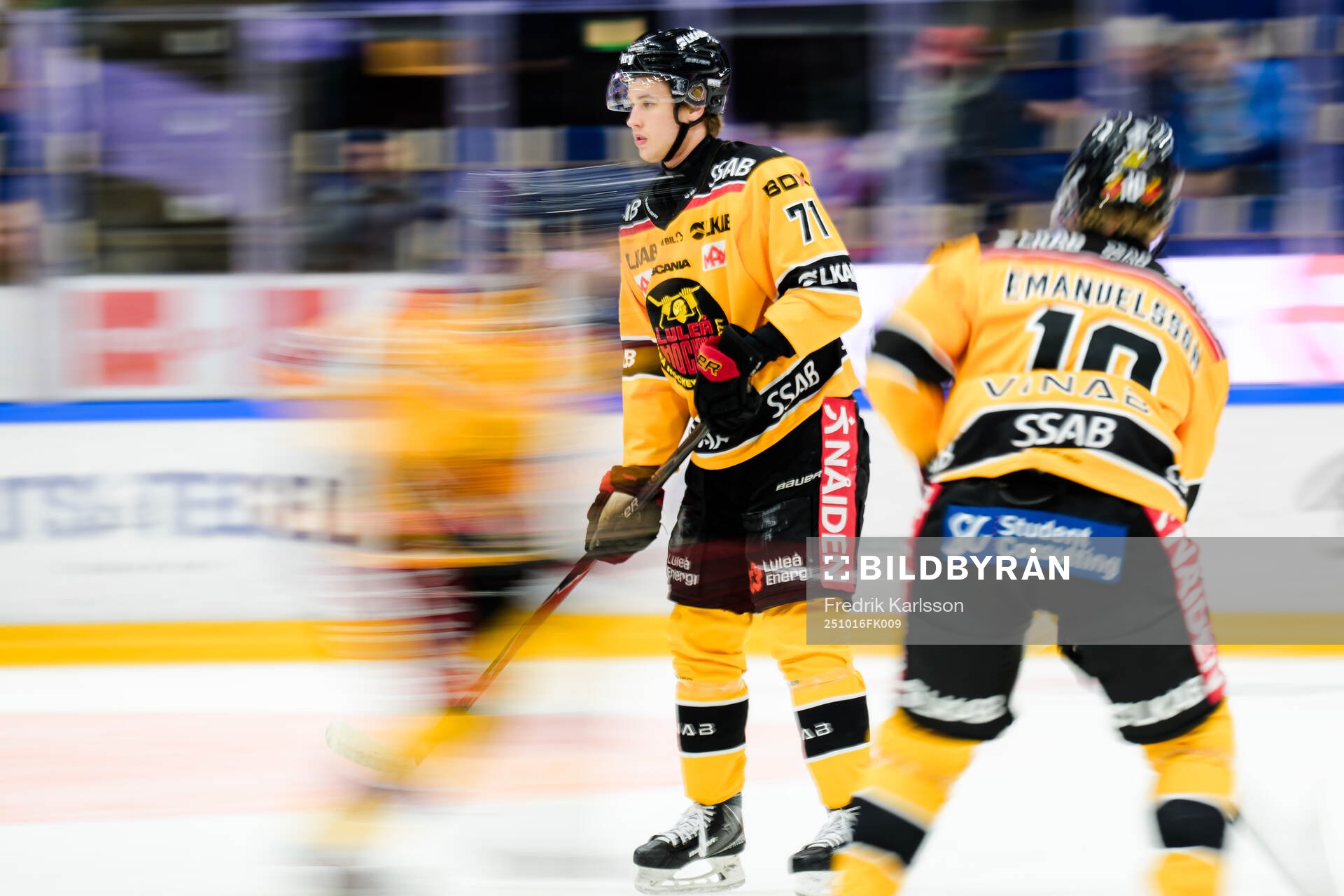 Luleås Jakob Ihs-Wozniak