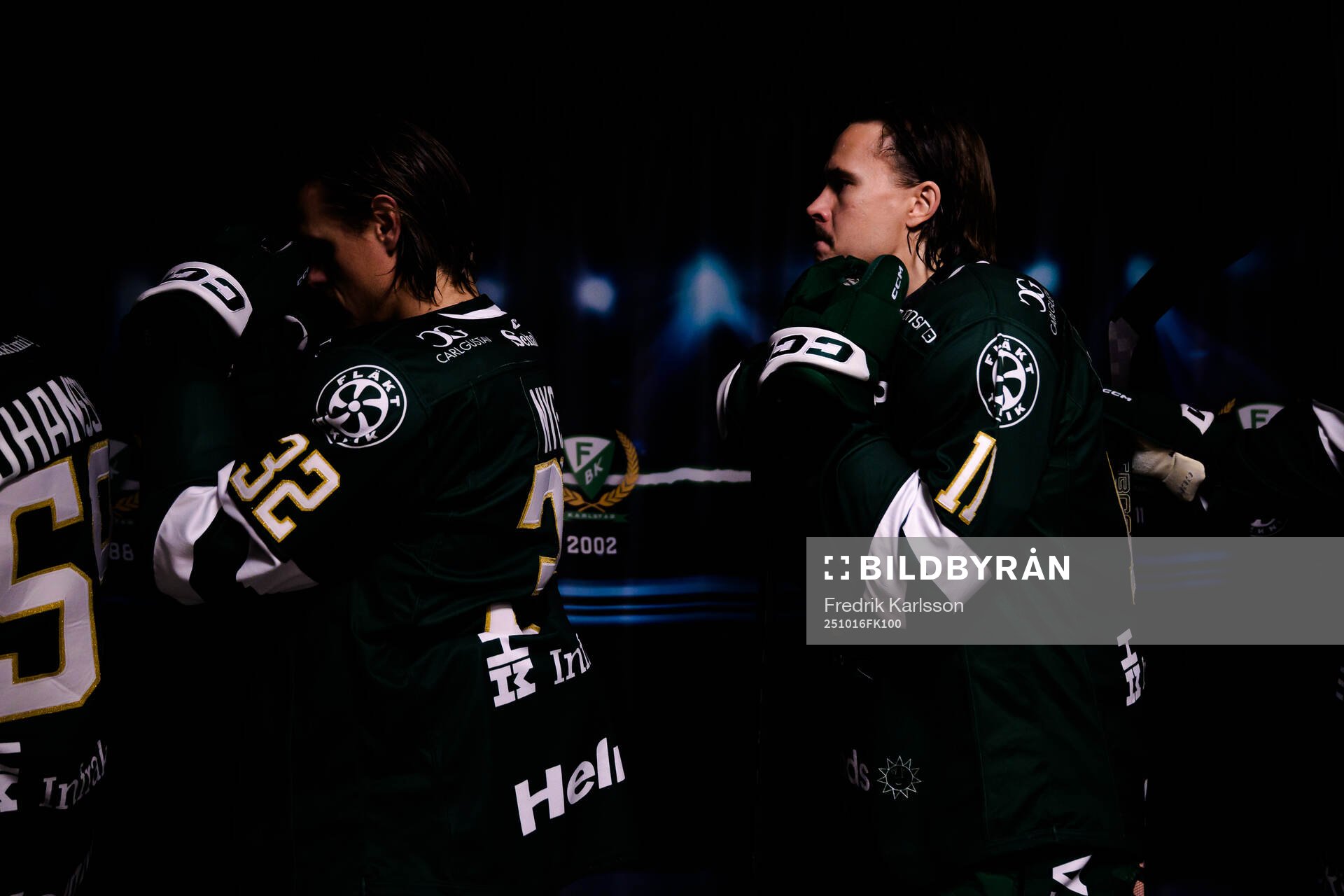 Färjestads Magnus Nygren och Joakim Nygård