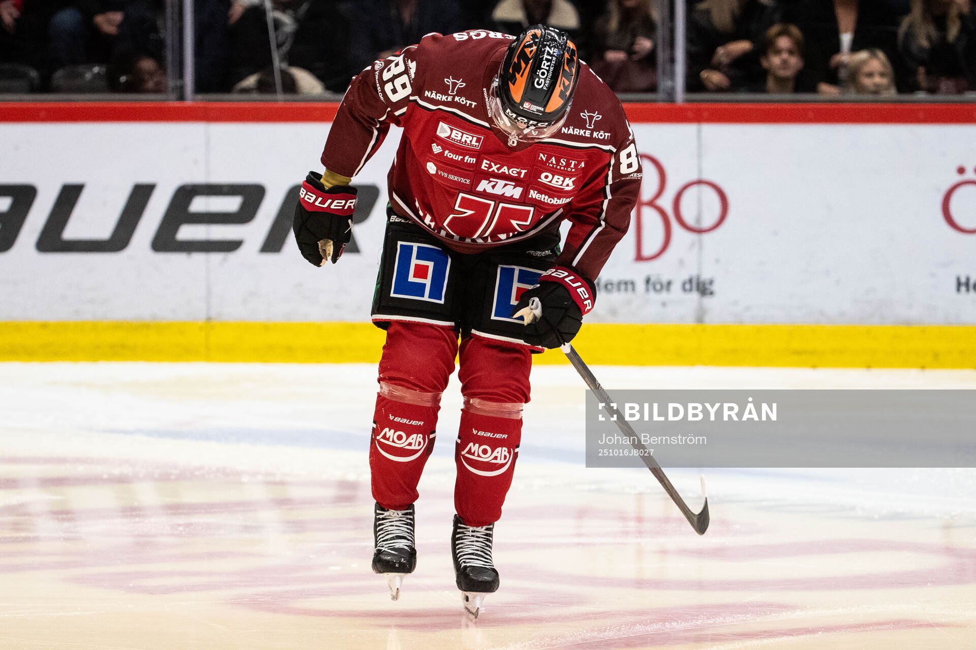 Örebros Patrik Karlkvist har ont