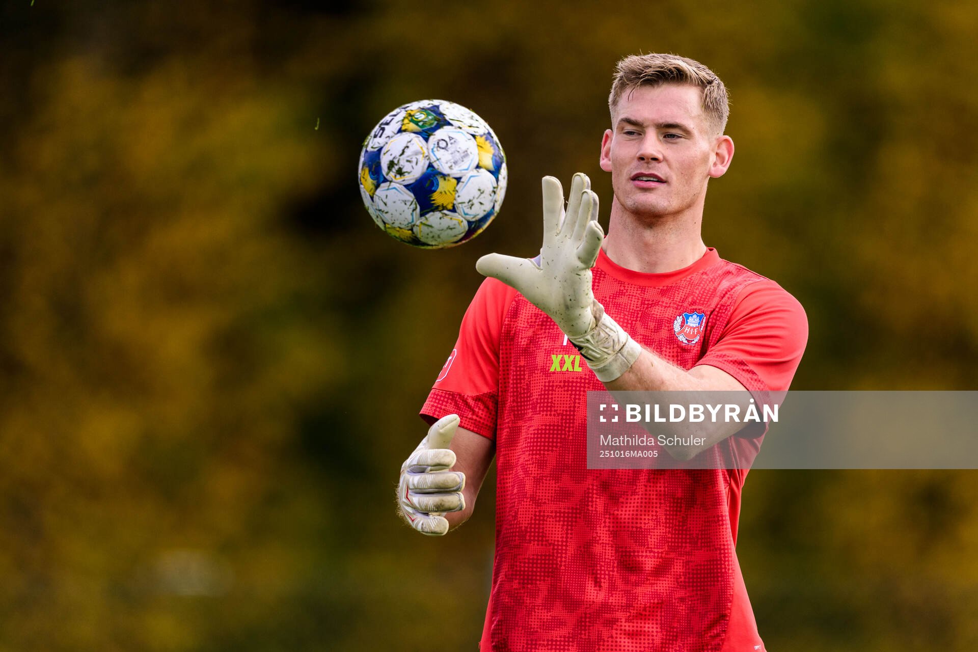 Målvakt Johan Brattberg