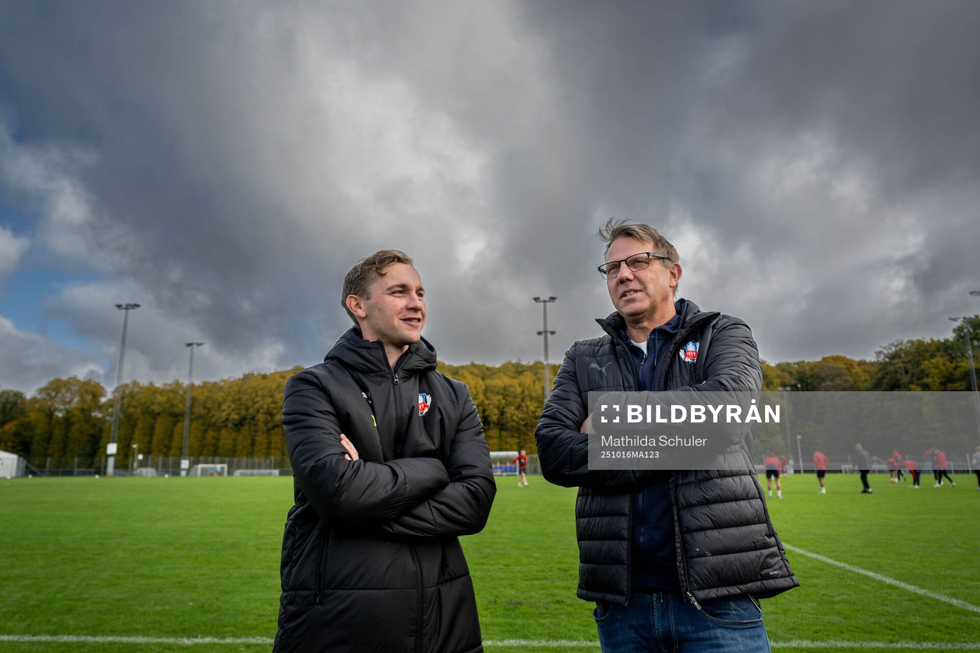 Helsingborgs akademichef Martin Biärsjö och