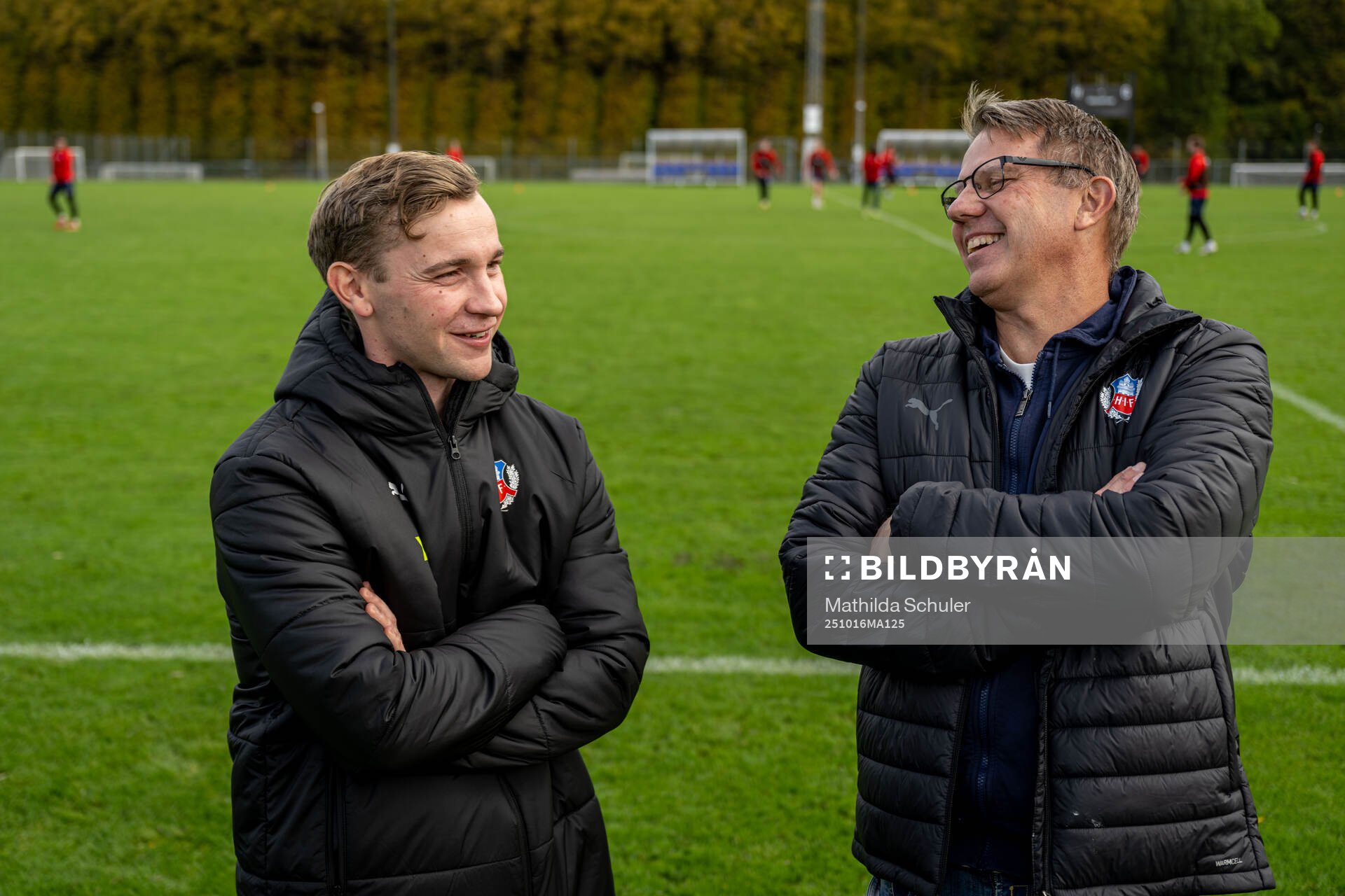Helsingborgs akademichef Martin Biärsjö och