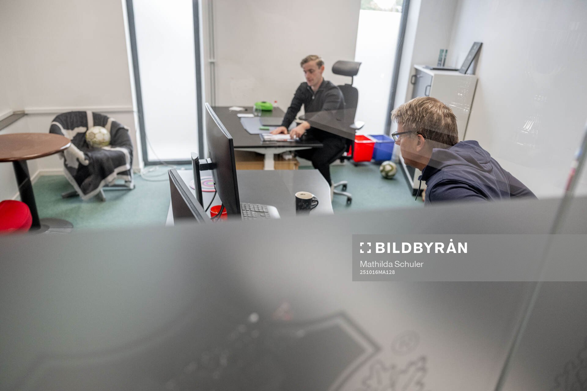 Helsingborgs akademichef Martin Biärsjö och