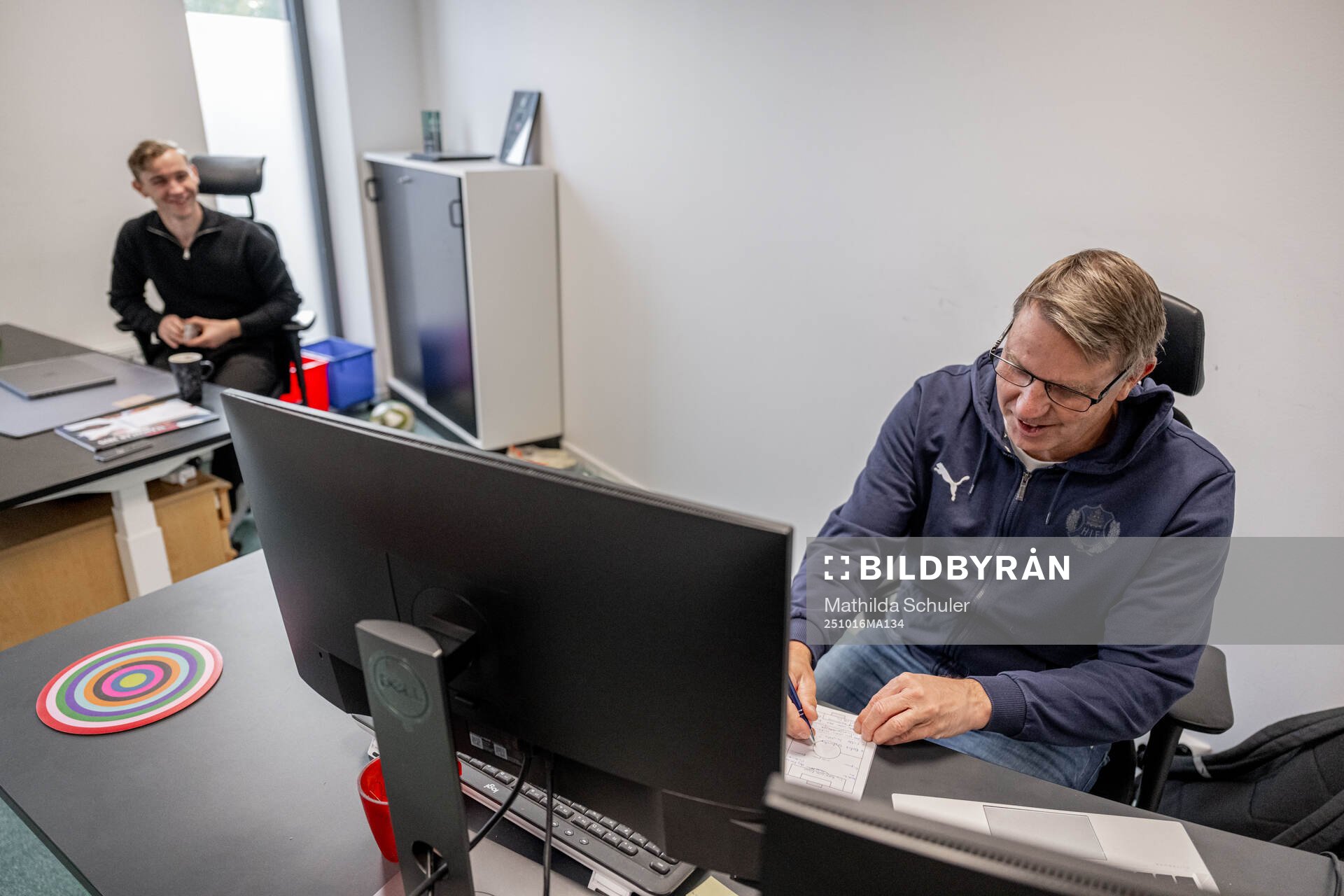Helsingborgs akademichef Martin Biärsjö och