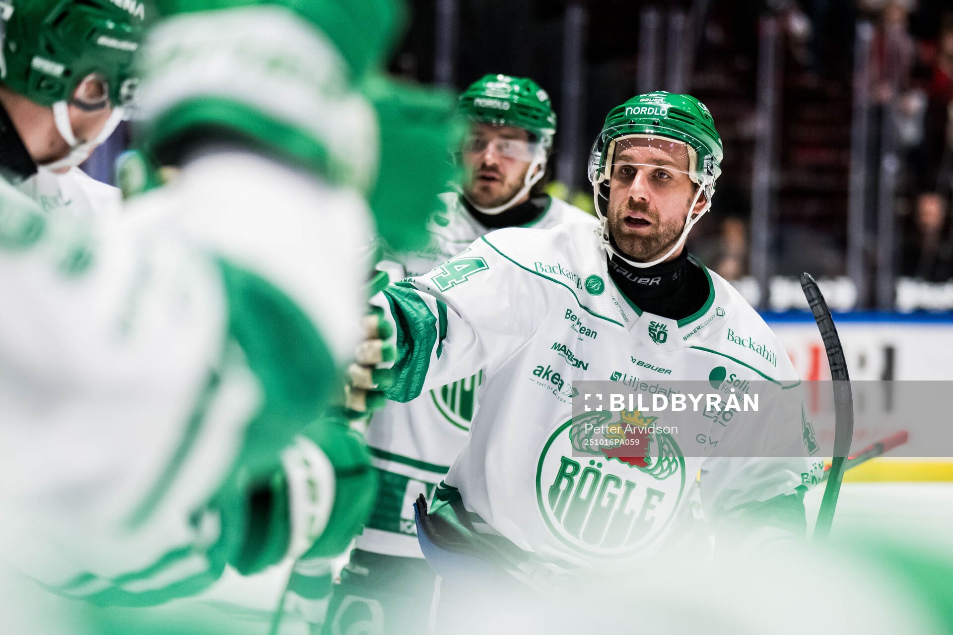 Rögles Calvin De Haan jublar